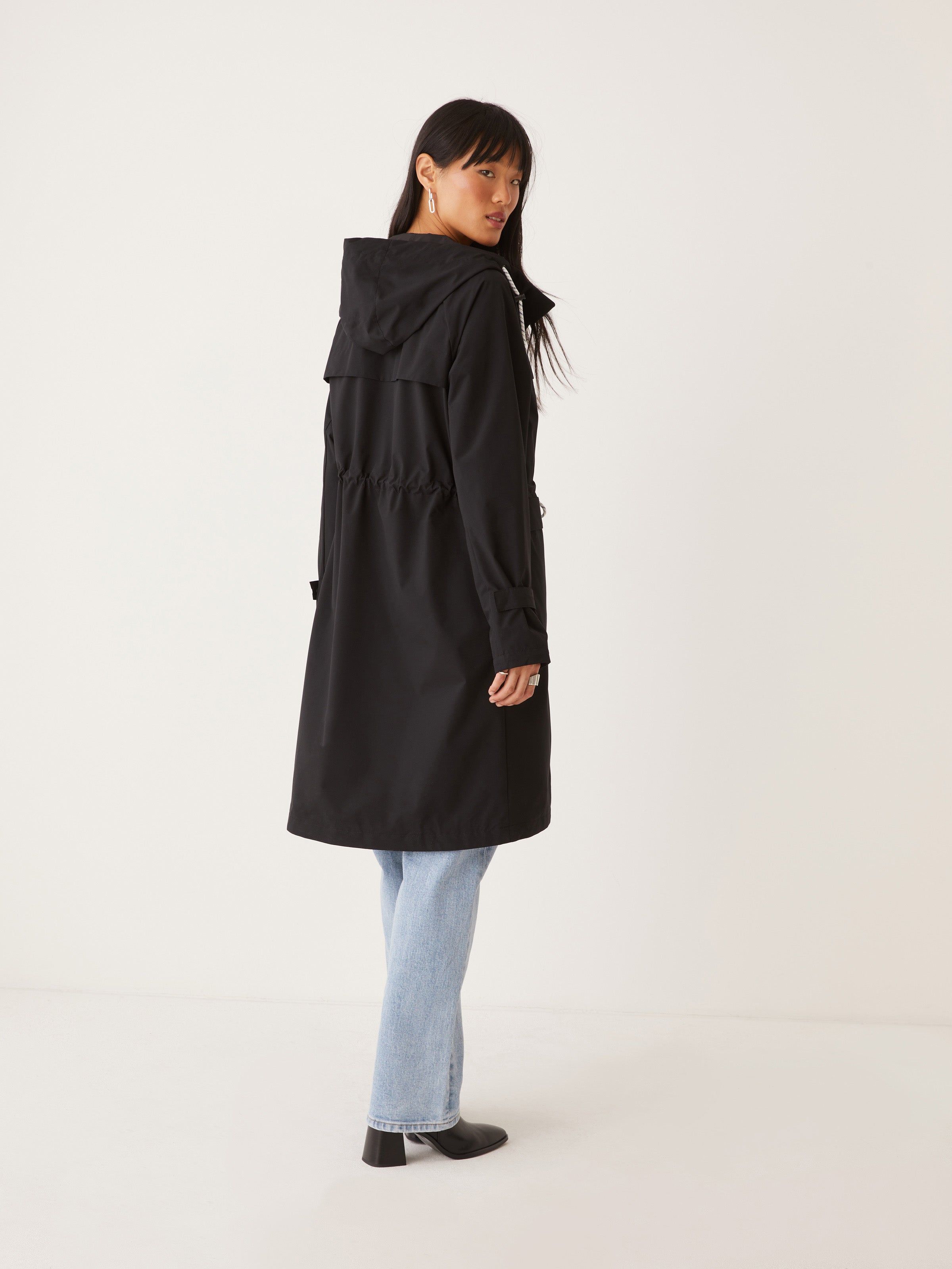 The Stanley Rain Jacket in Black sold by Frank & Oak product image thumbnail 9