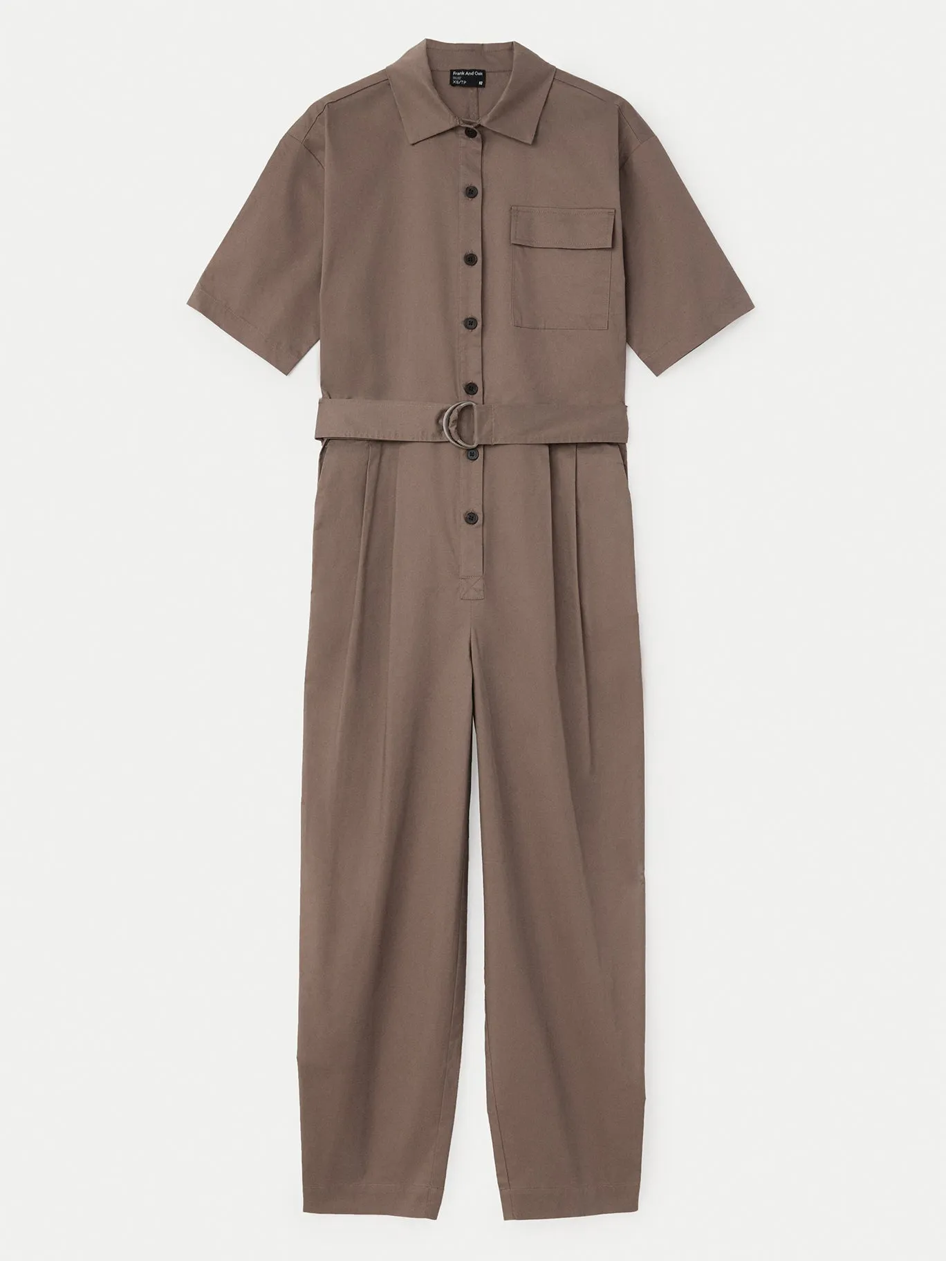 The Parachute Jumpsuit in Pink Clay sold by Frank & Oak product image thumbnail 5