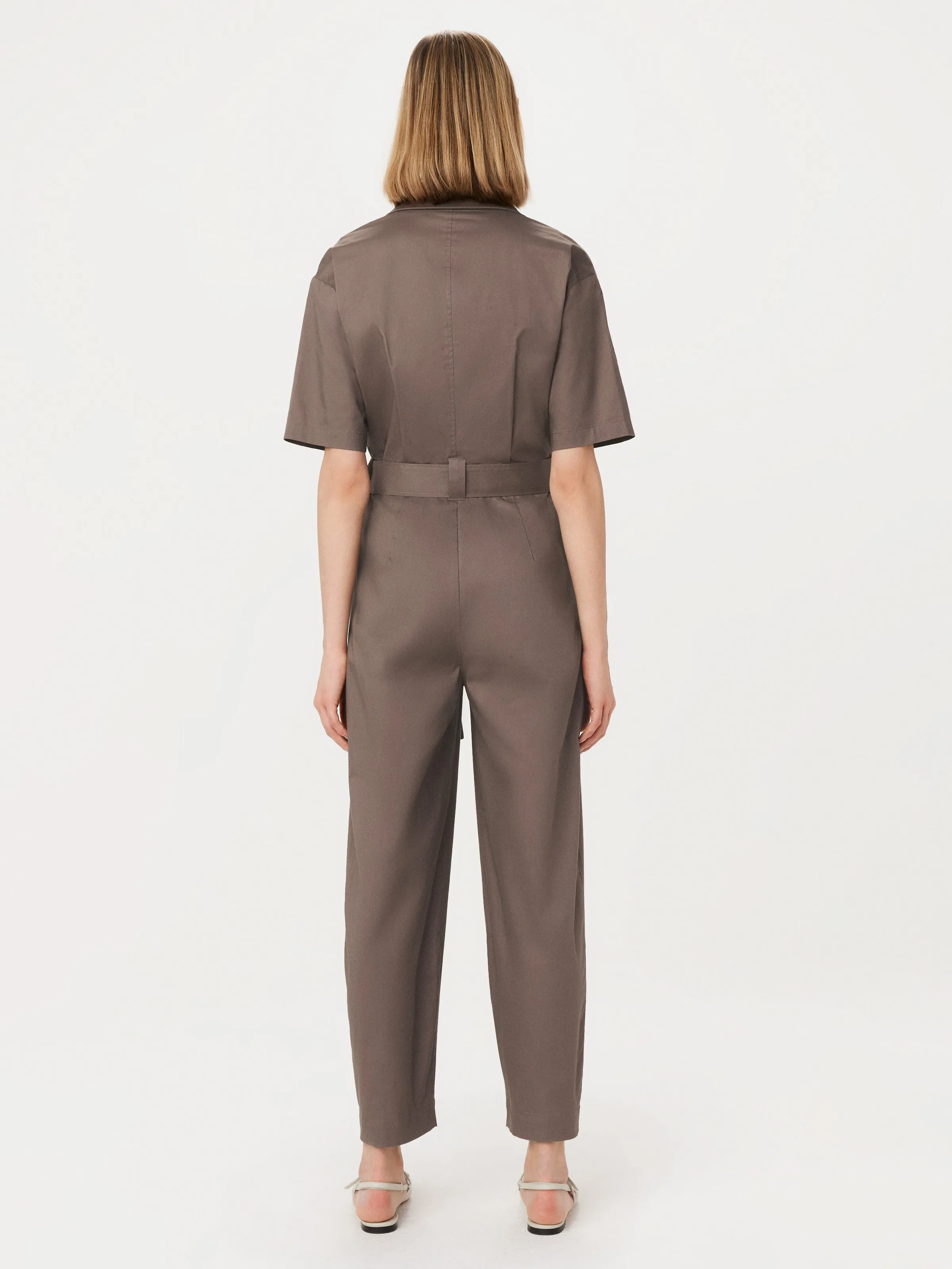 The Parachute Jumpsuit in Pink Clay sold by Frank & Oak product image thumbnail 4