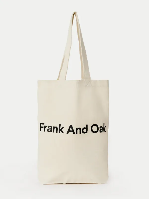 The Frank And Oak Tote Bag in Natural Light sold by Frank & Oak