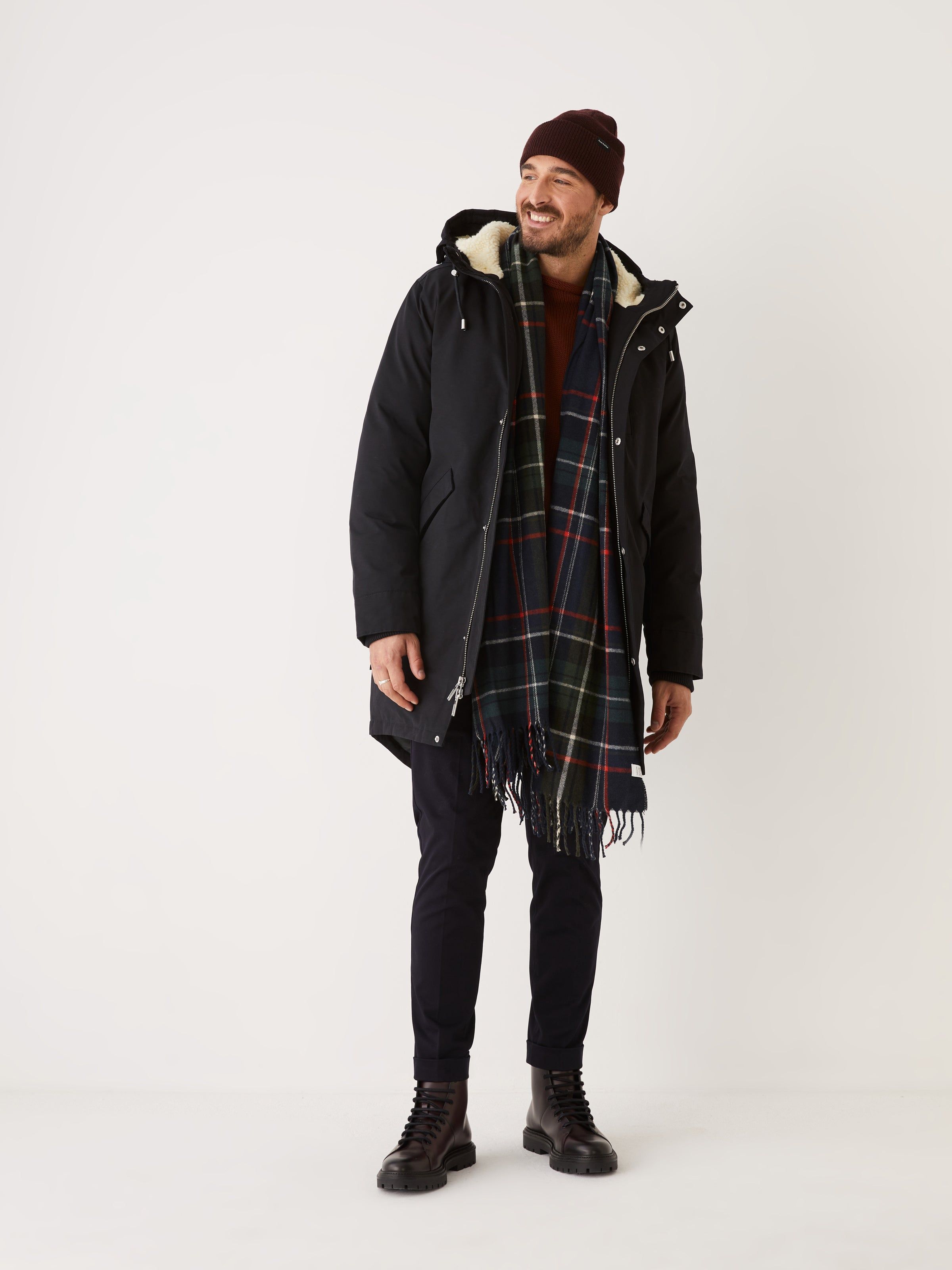 The Alpine Parka in Black sold by Frank & Oak product image thumbnail 11