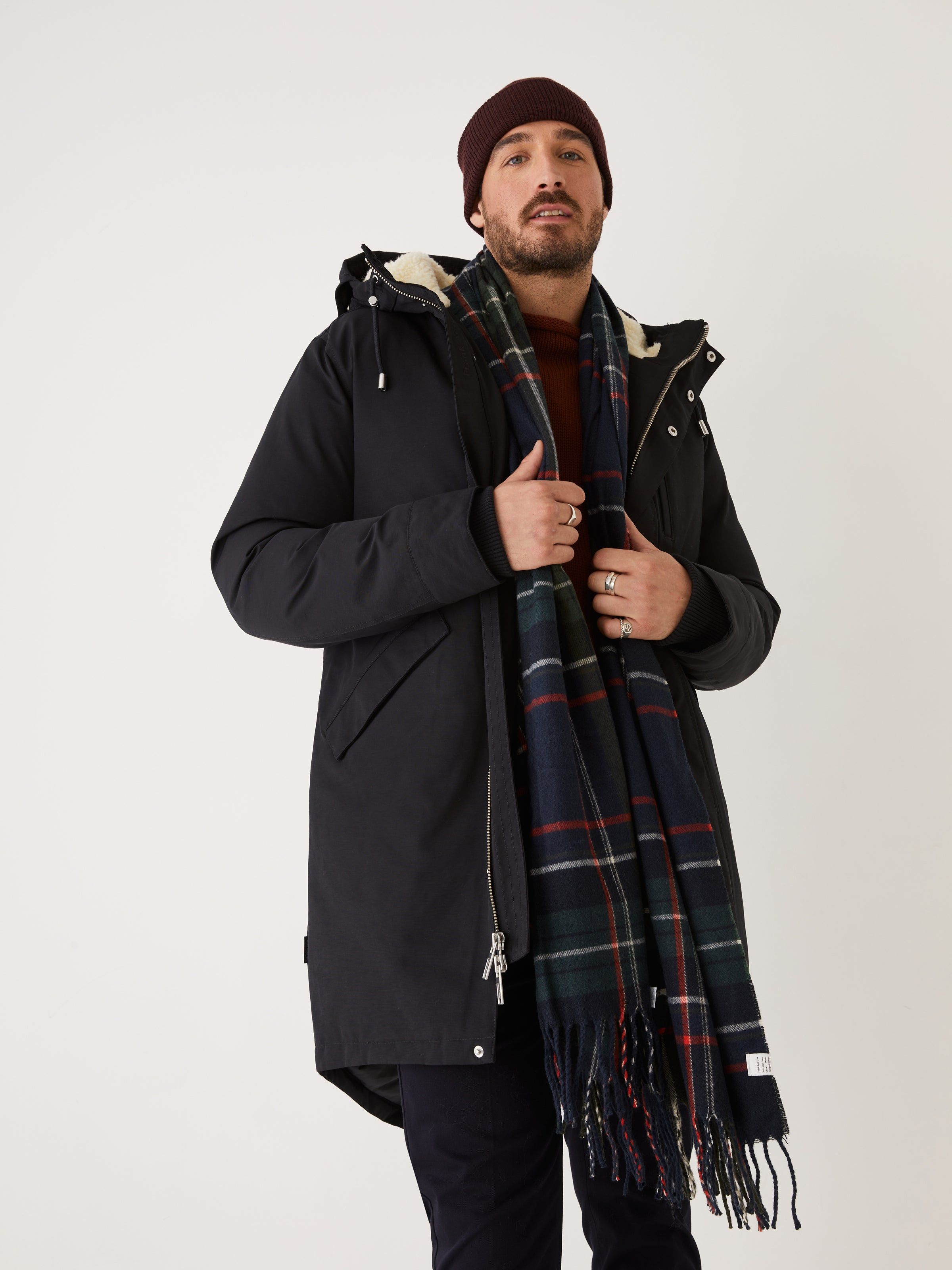 The Alpine Parka in Black sold by Frank & Oak product image thumbnail 4