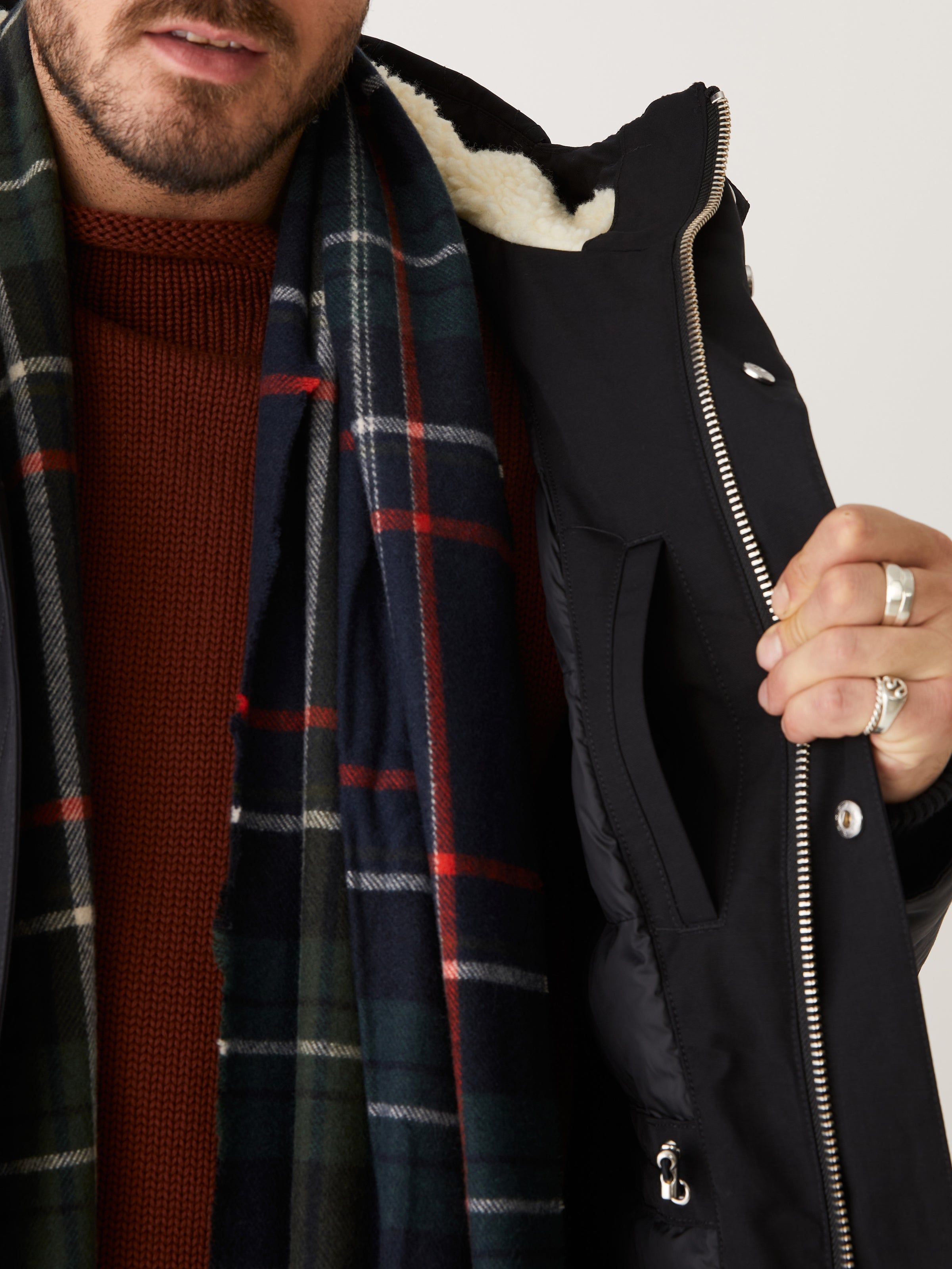 The Alpine Parka in Black sold by Frank & Oak product image thumbnail 7