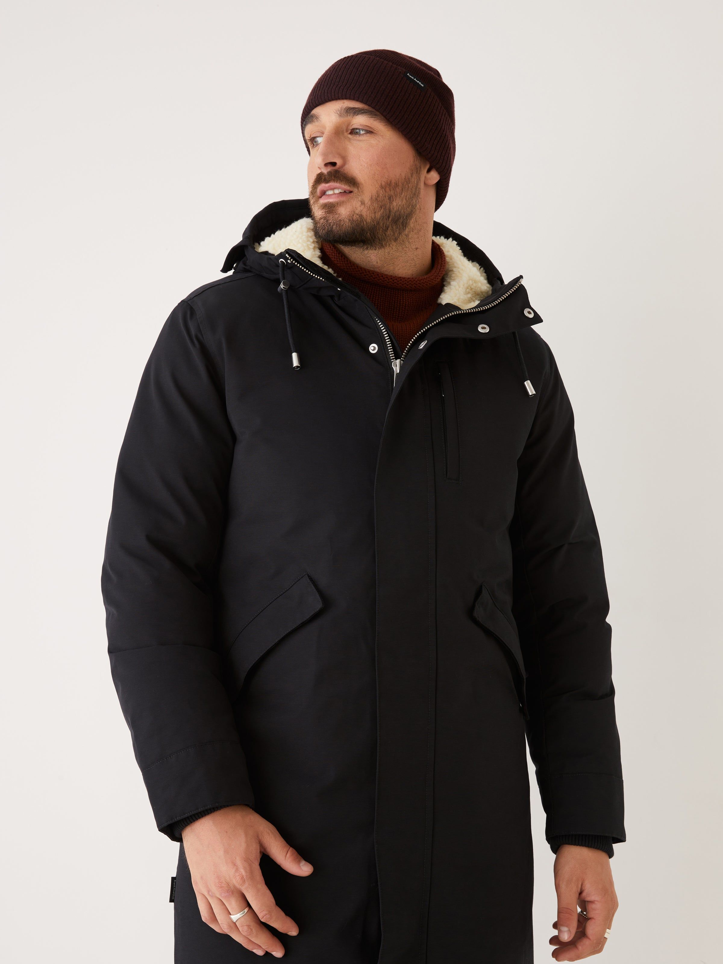 The Alpine Parka in Black sold by Frank & Oak product image thumbnail 10