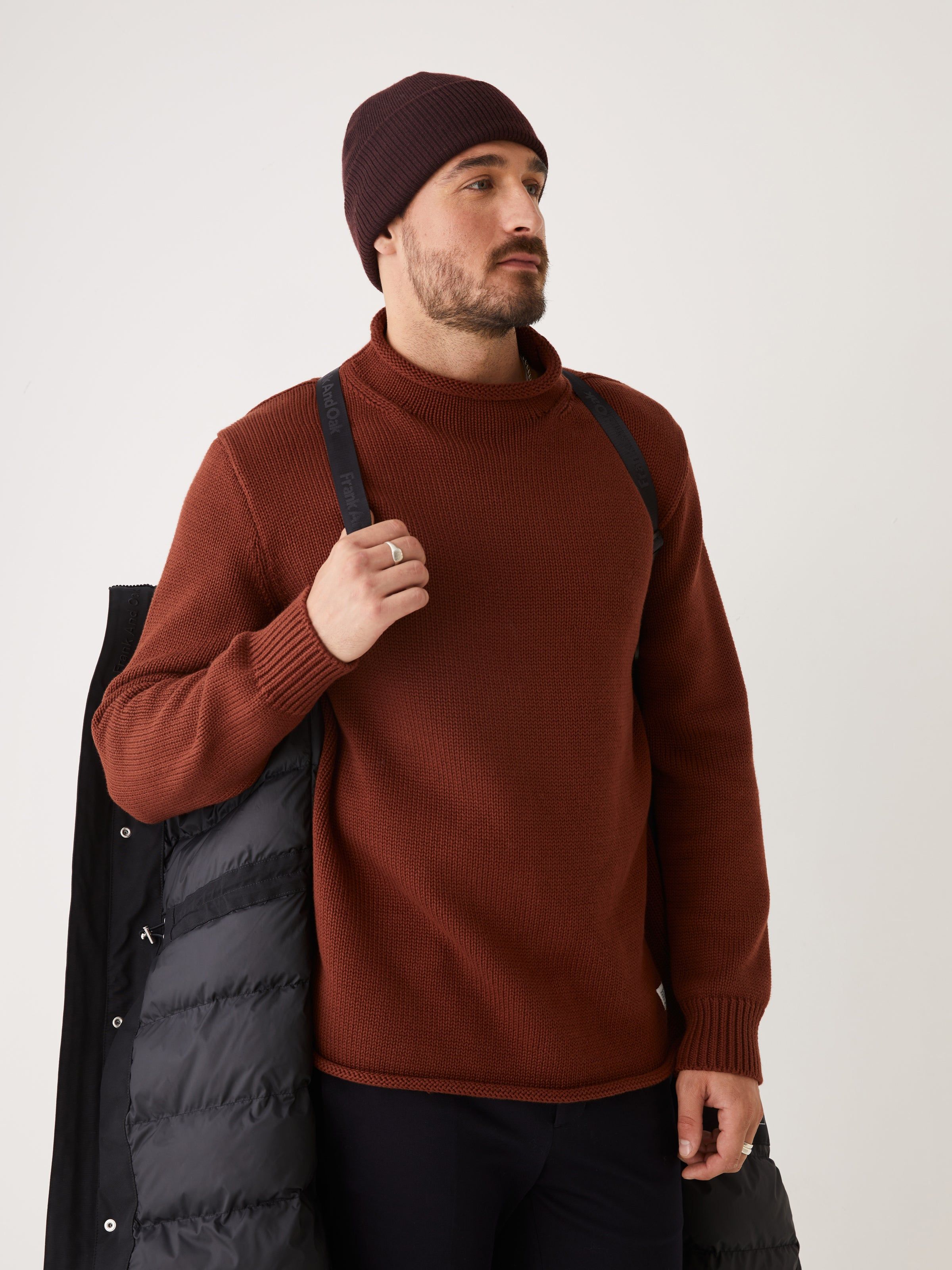 The Alpine Parka in Black sold by Frank & Oak product image thumbnail 3