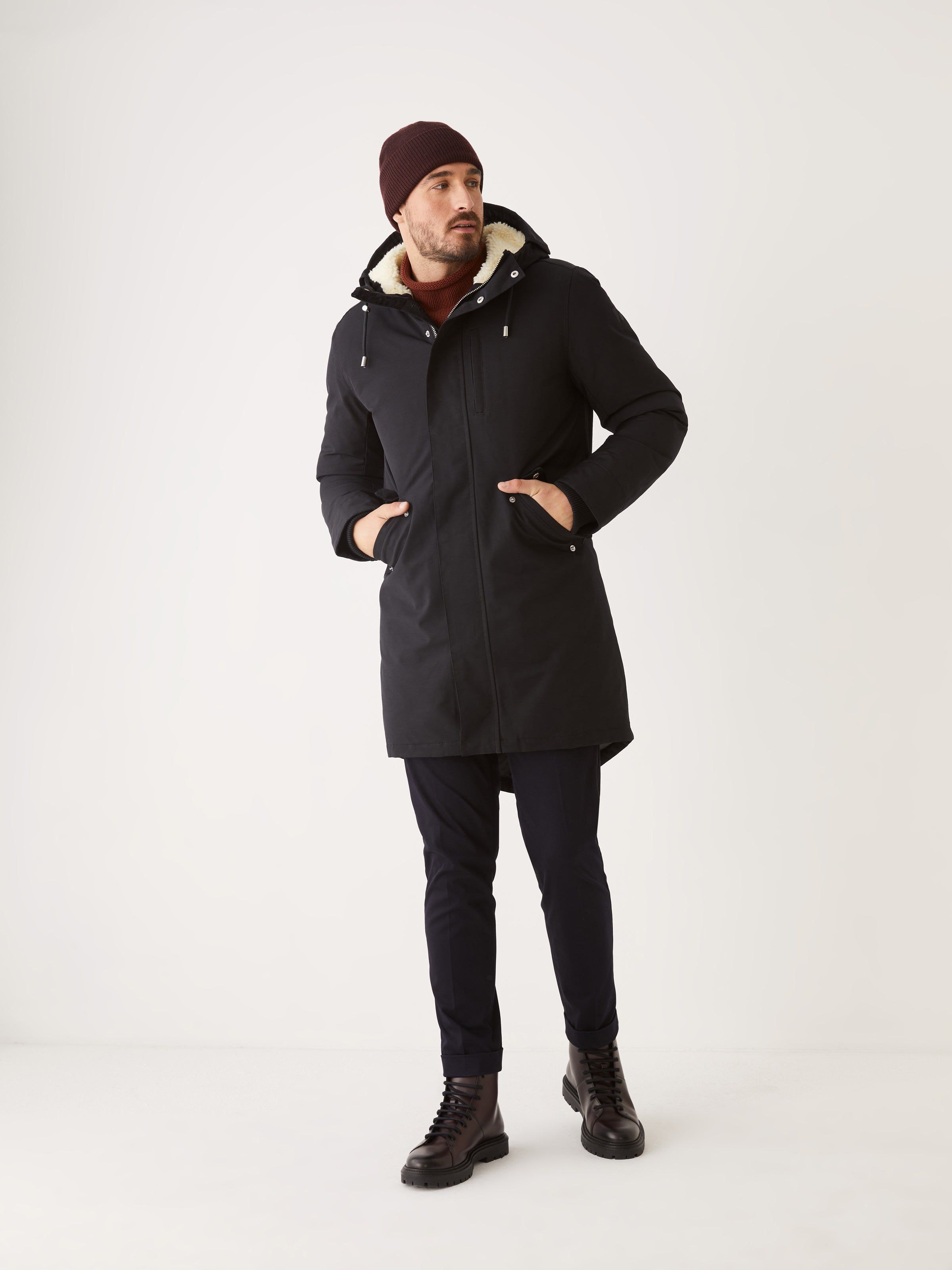 The Alpine Parka in Black sold by Frank & Oak product image thumbnail 9