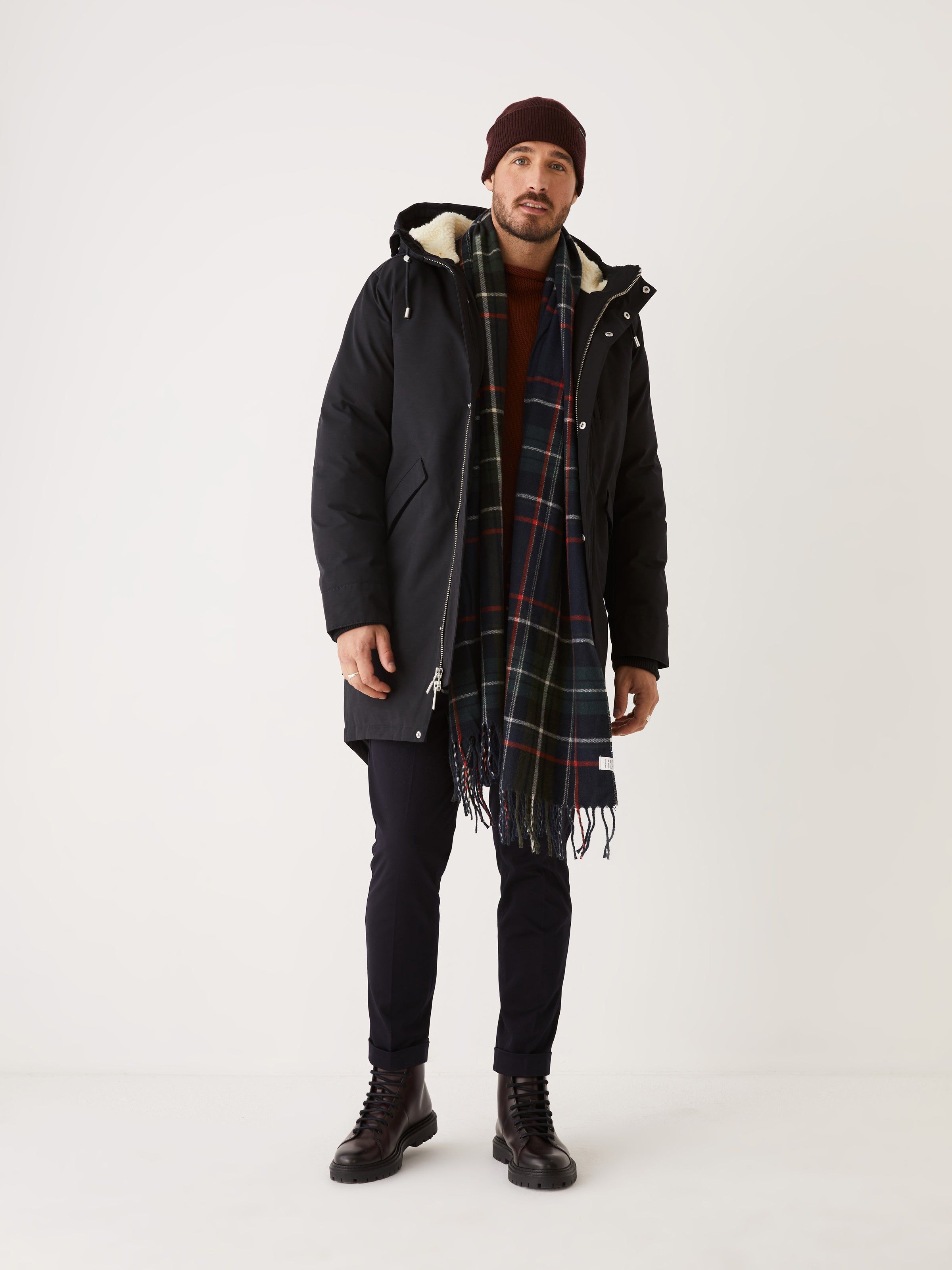 The Alpine Parka in Black sold by Frank & Oak product image thumbnail 2