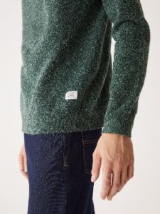 The Boucle Seawool® Sweater in Pine Grove sold by Frank & Oak