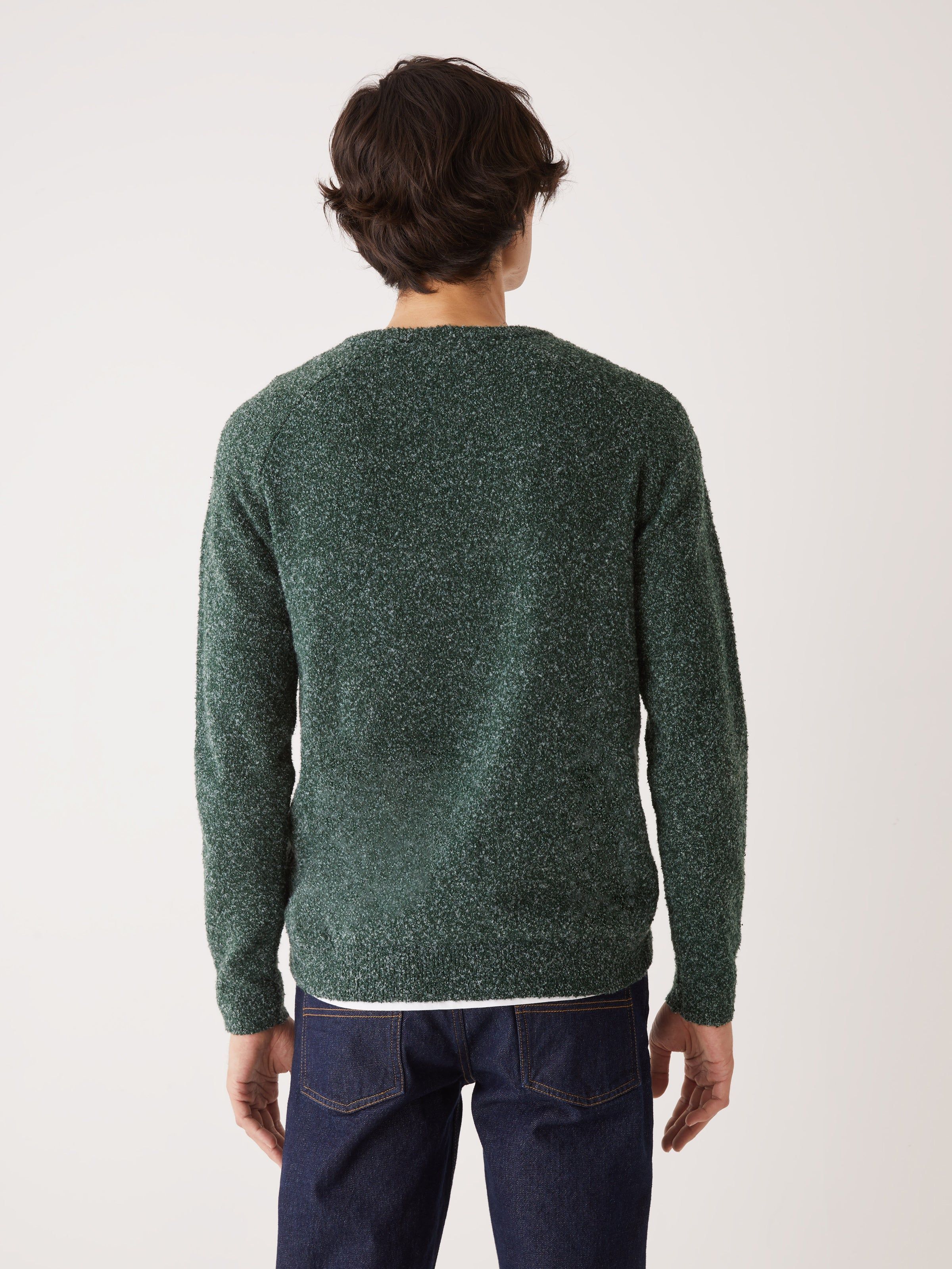 The Boucle Seawool® Sweater in Pine Grove sold by Frank & Oak product image thumbnail 5