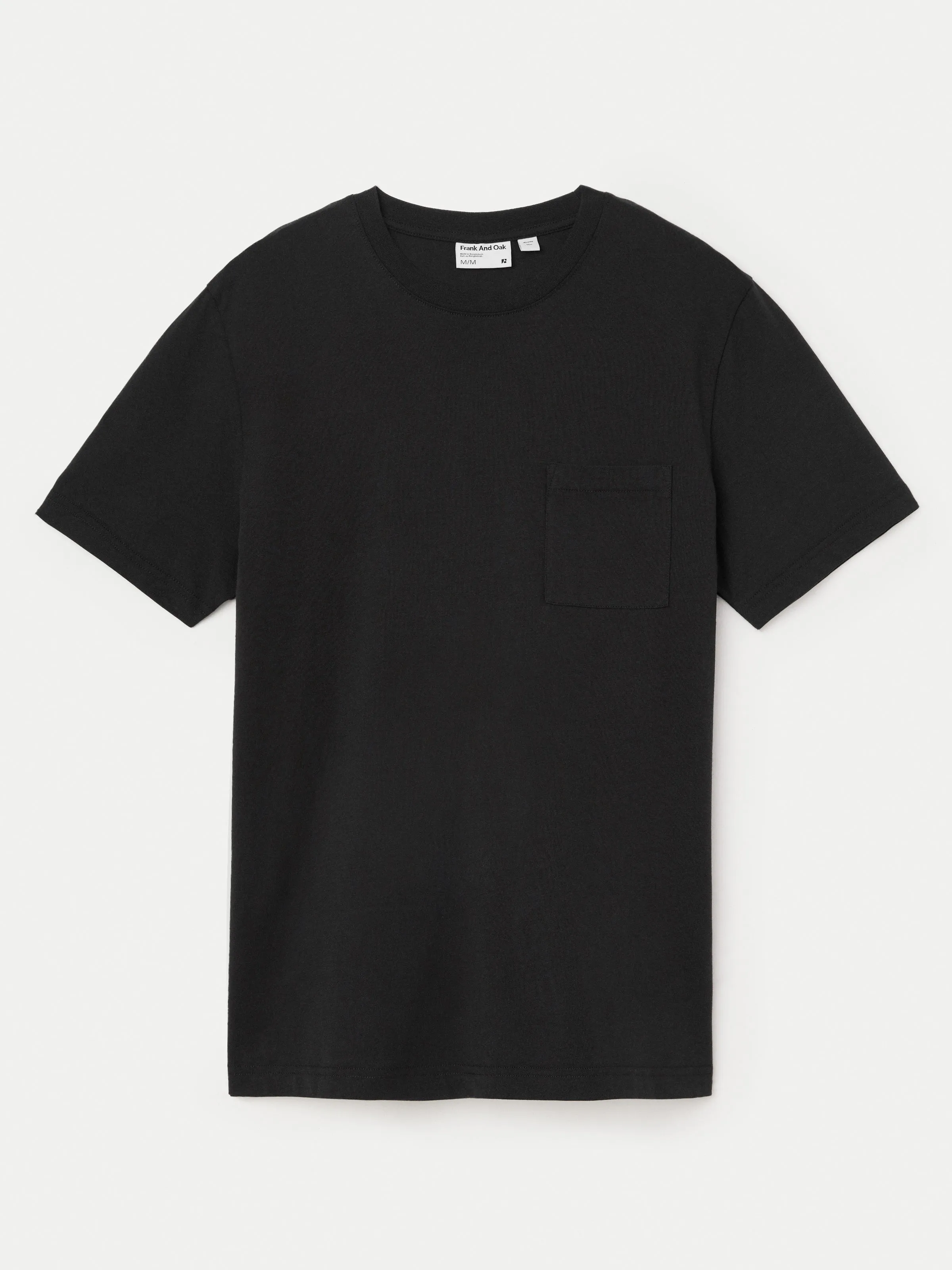 The Slim Graphic T-Shirt in Washed Black sold by Frank & Oak product image thumbnail 5