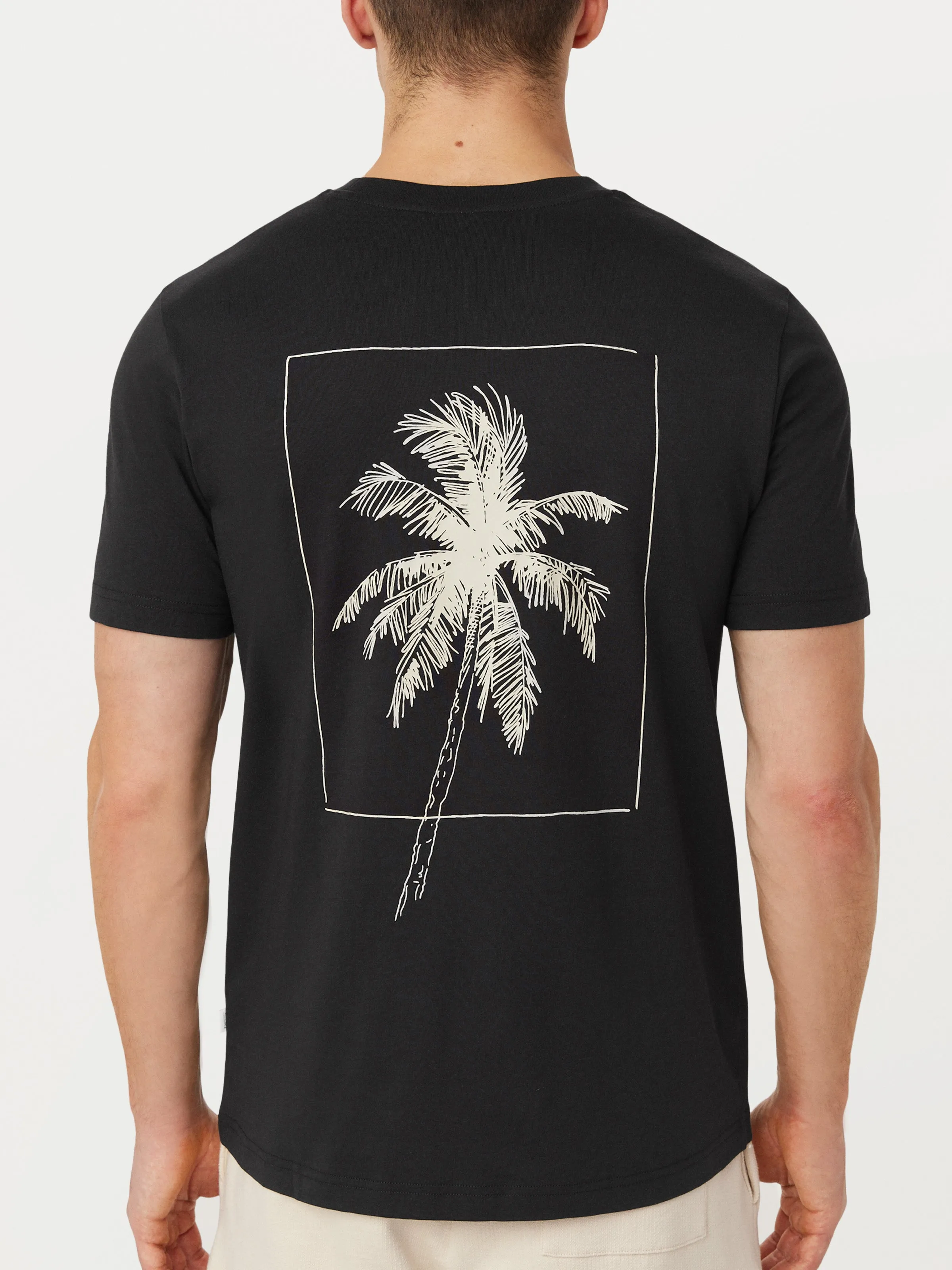 The Slim Graphic T-Shirt in Washed Black sold by Frank & Oak product image thumbnail 4