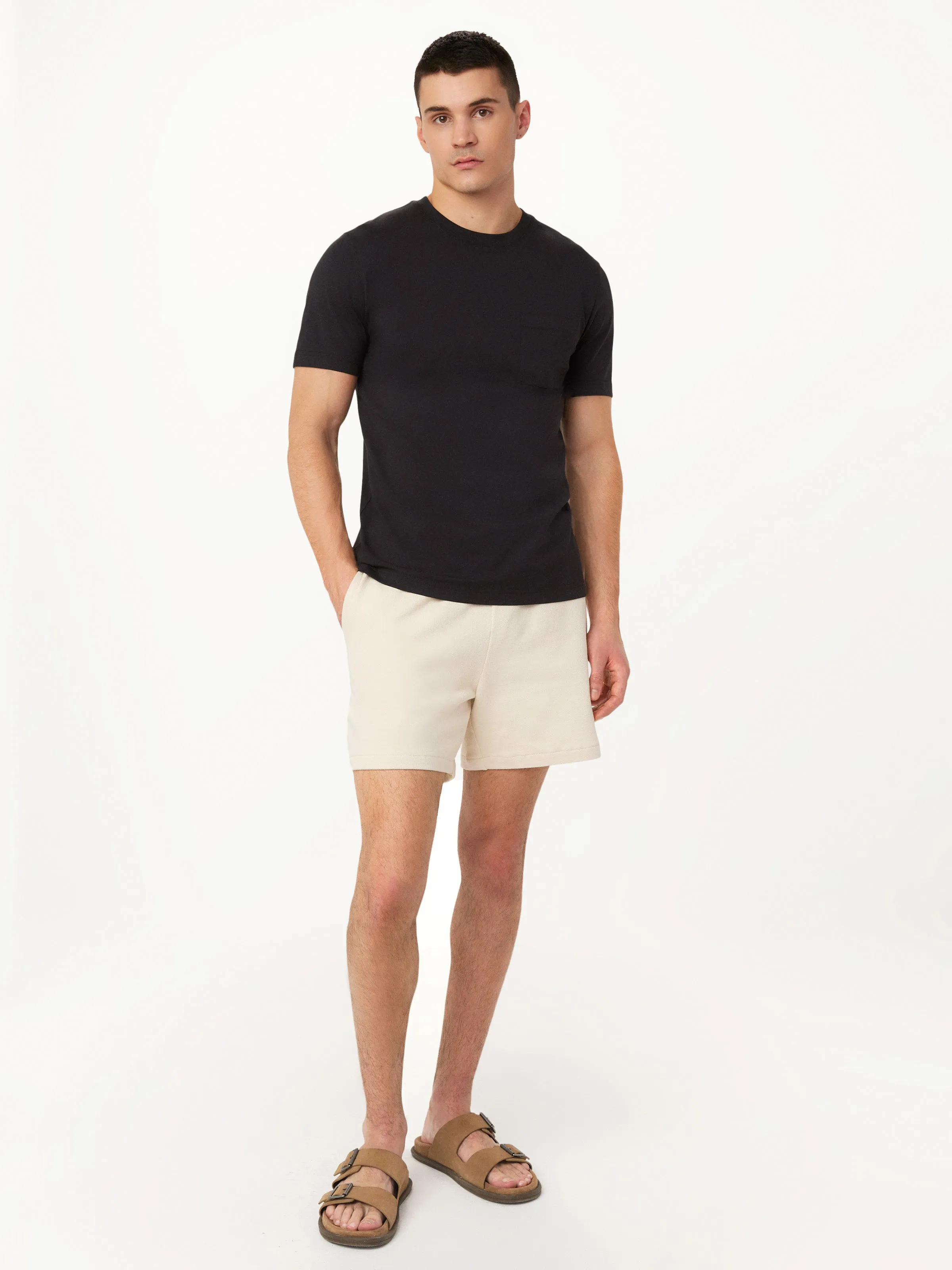 The Slim Graphic T-Shirt in Washed Black sold by Frank & Oak product image thumbnail 2