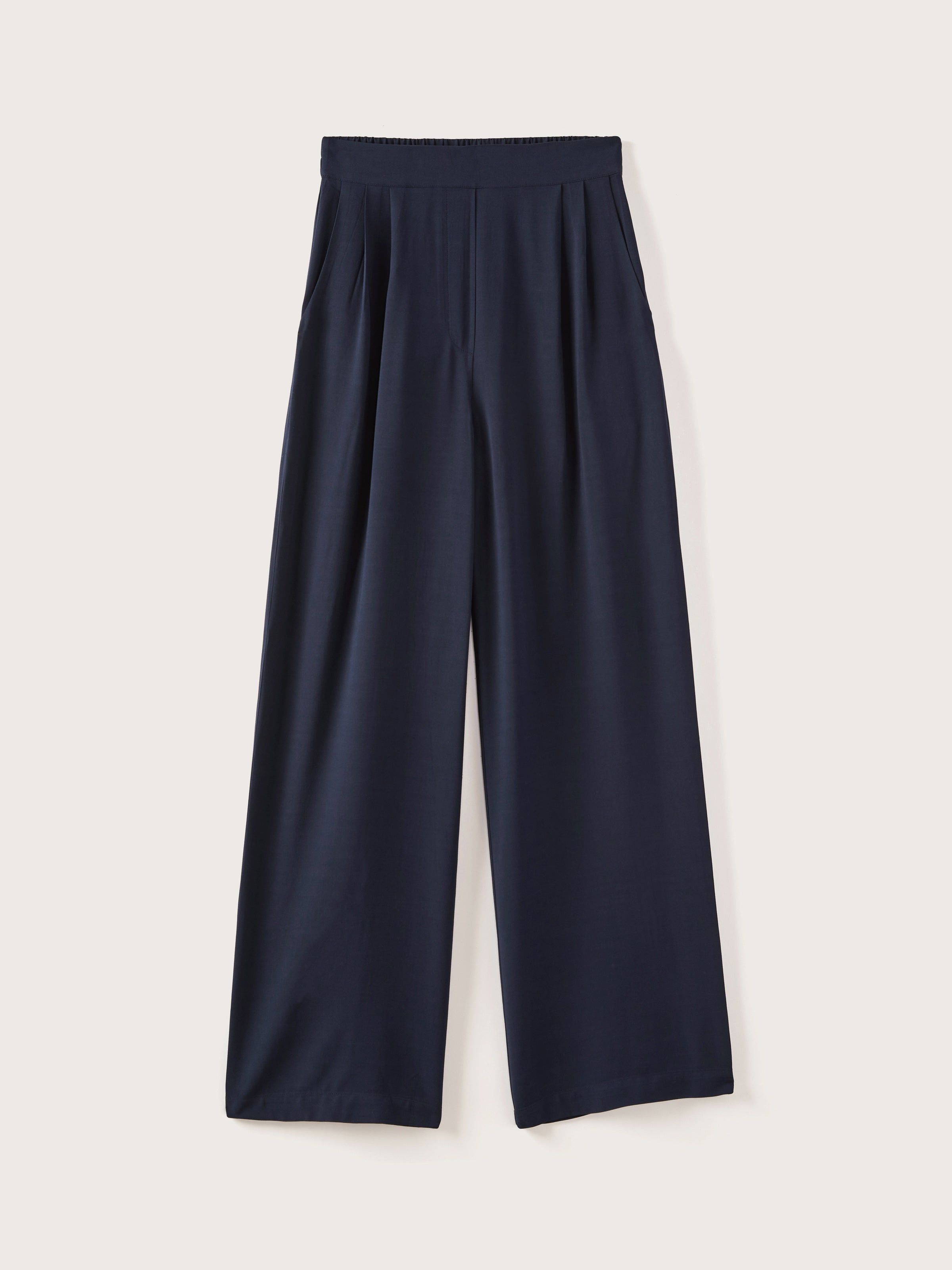 The Sally Wide Leg Pant in Navy sold by Frank & Oak product image thumbnail 6