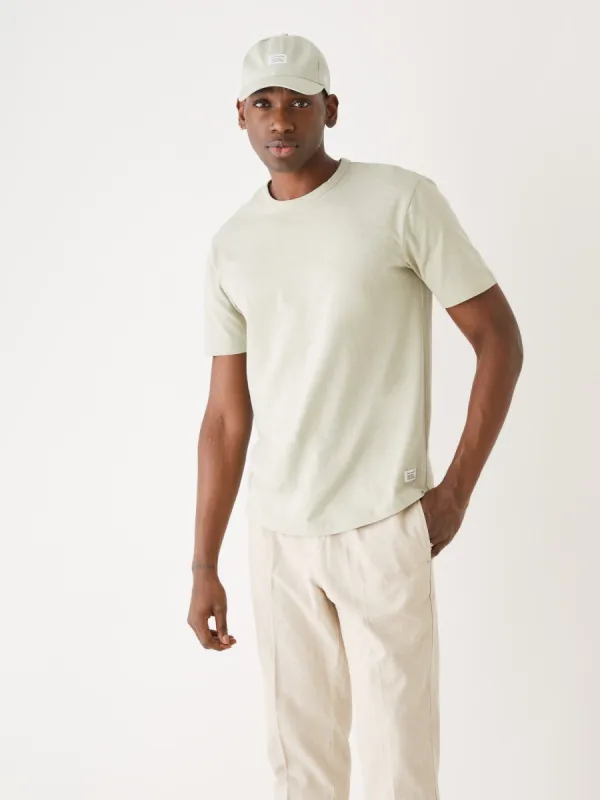 The Relaxed Fit Hemp T-Shirt in Green sold by Frank & Oak