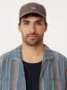 The Two Tone Dad Cap in Dark Clay sold by Frank & Oak