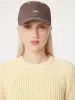 The Two Tone Dad Cap in Dark Clay sold by Frank & Oak