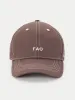 The Two Tone Dad Cap in Dark Clay sold by Frank & Oak