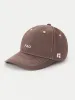 The Two Tone Dad Cap in Dark Clay sold by Frank & Oak