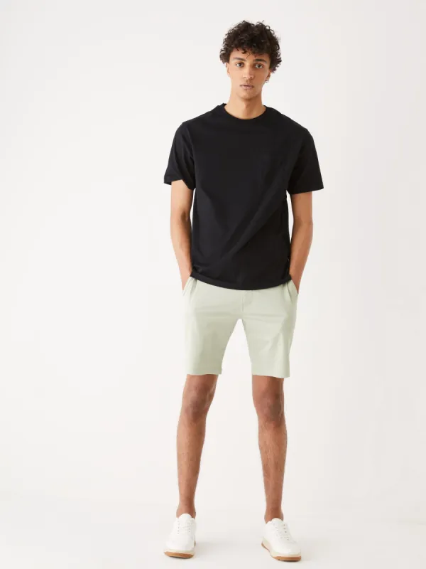 The Slim Fit Brunswick Chino Short in Green sold by Frank & Oak