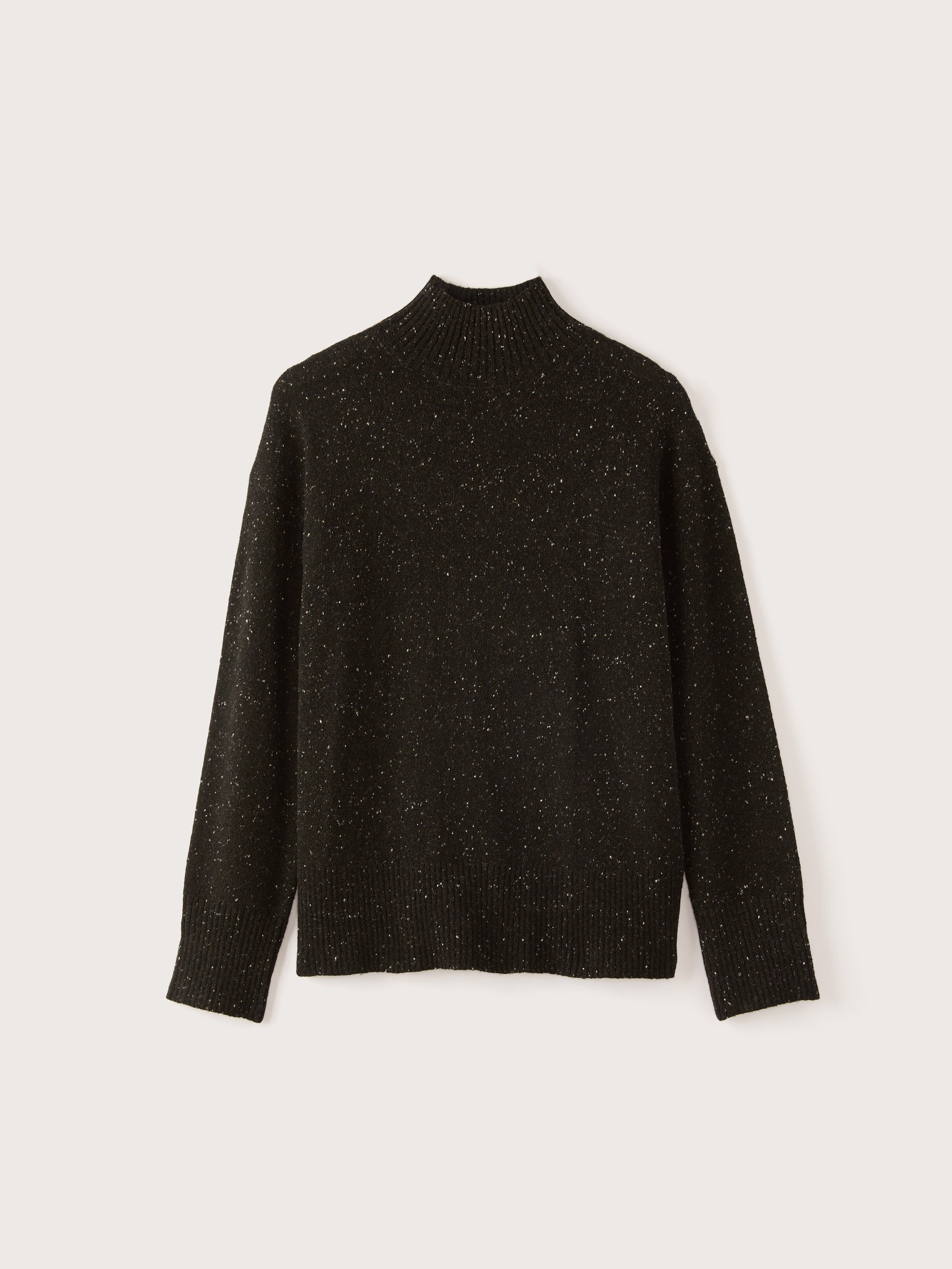 The Donegal Wool Blend Mockneck in Black sold by Frank & Oak product image thumbnail 6