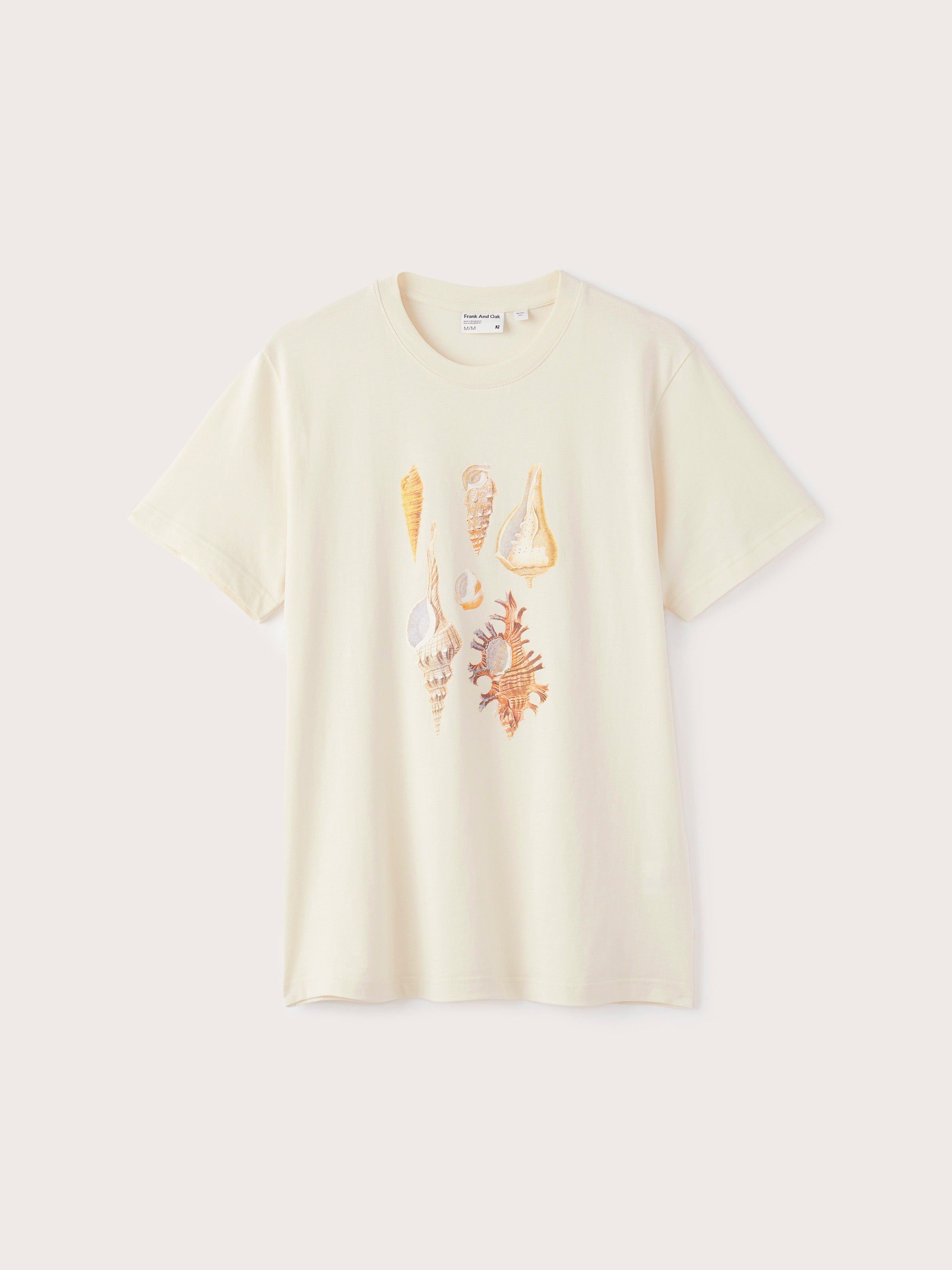 The Souvenir Slim T-Shirt in White sold by Frank & Oak product image thumbnail 5