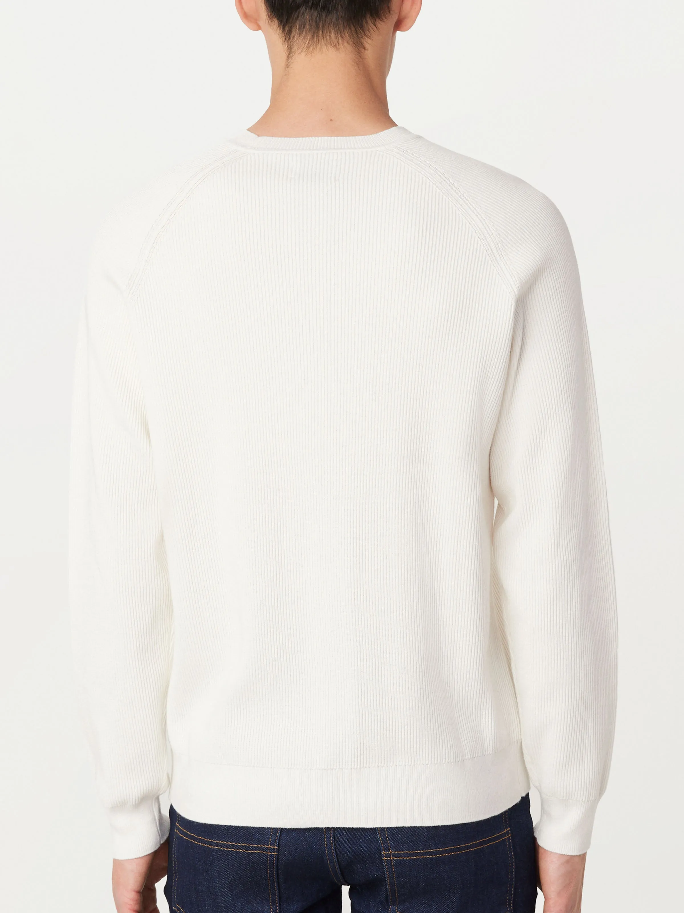 The Seacell™ Sweater in White sold by Frank & Oak product image thumbnail 5