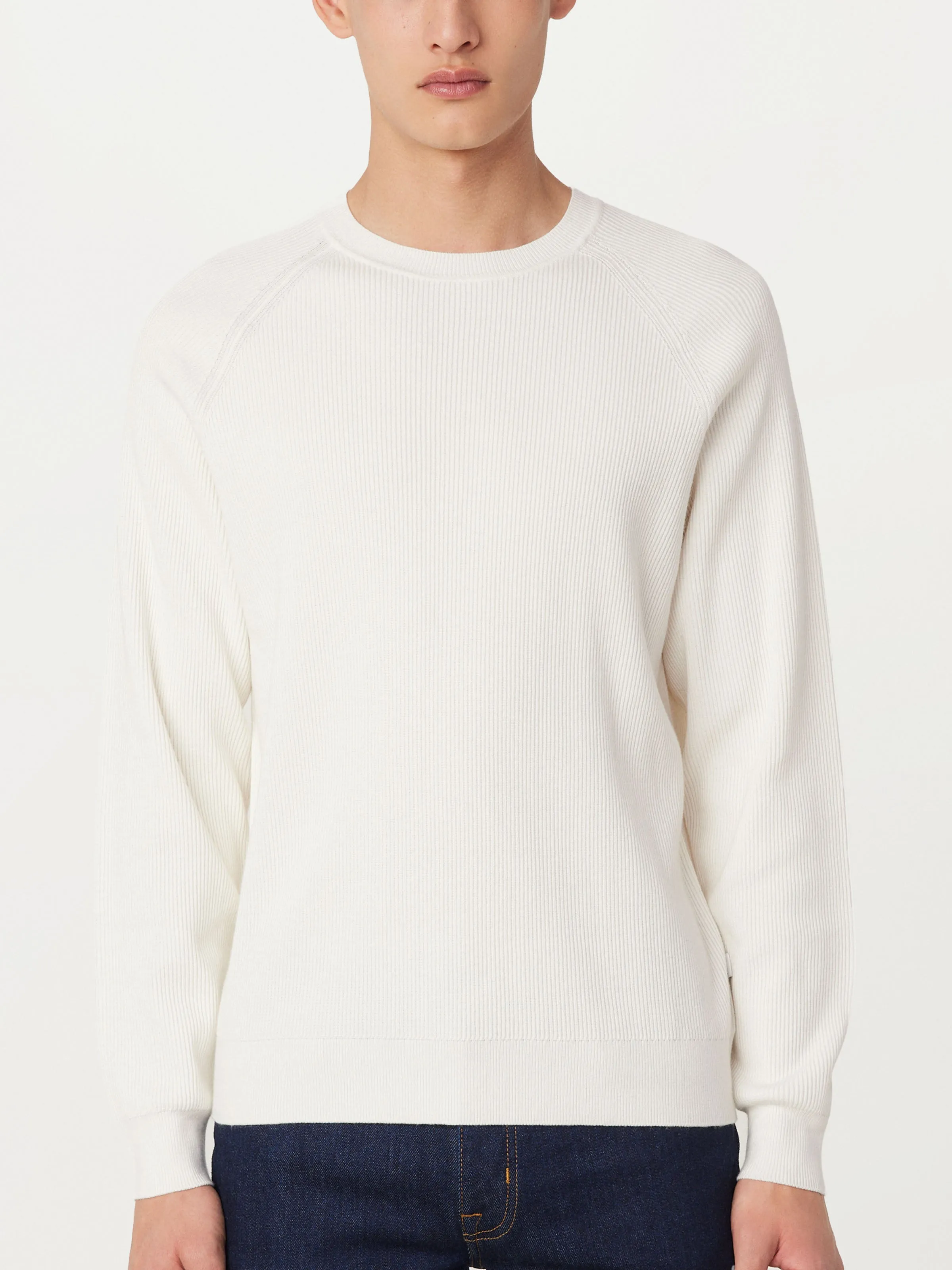 The Seacell™ Sweater in White sold by Frank & Oak product image thumbnail 4