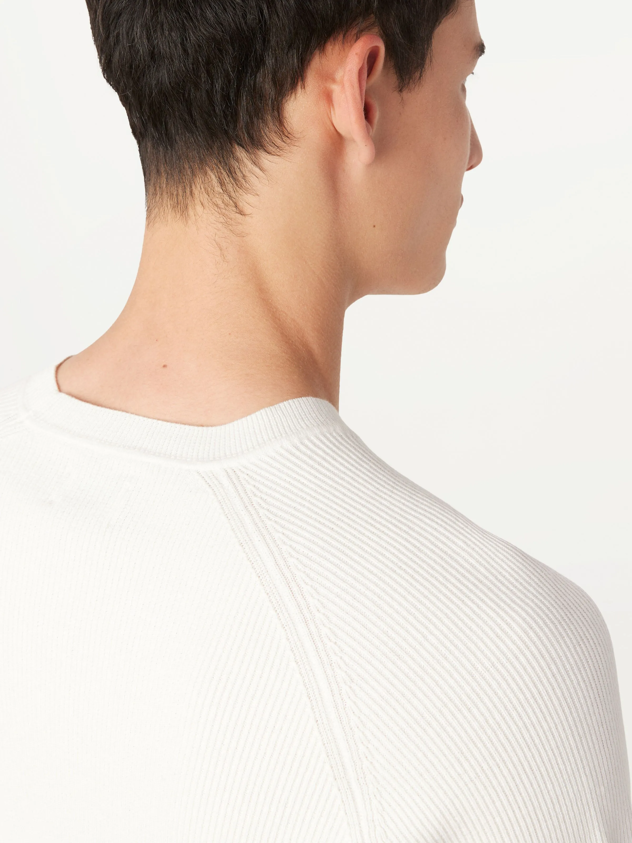 The Seacell™ Sweater in White sold by Frank & Oak product image thumbnail 3