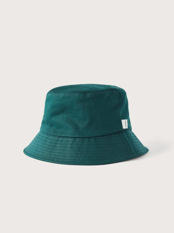 The Bucket Hat in Dark Green sold by Frank & Oak