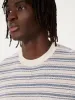 The Short Sleeve Linen Sweater in Light Beige sold by Frank & Oak