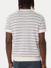 The Short Sleeve Linen Sweater in Light Beige sold by Frank & Oak