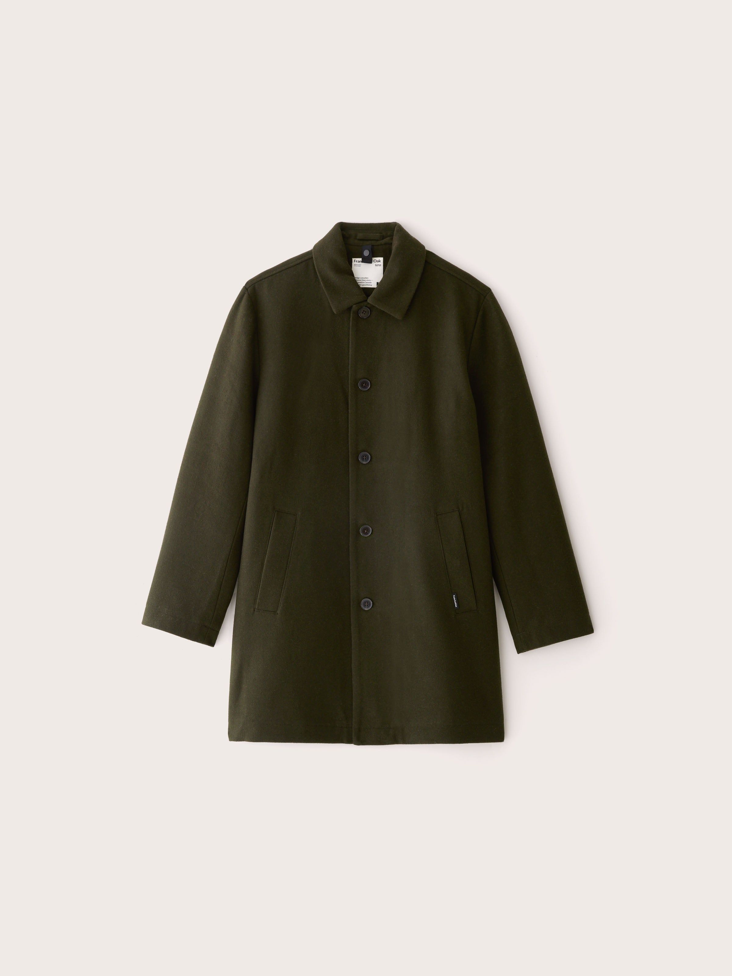 The Smith Mac Topcoat in Rosin sold by Frank & Oak product image thumbnail 5