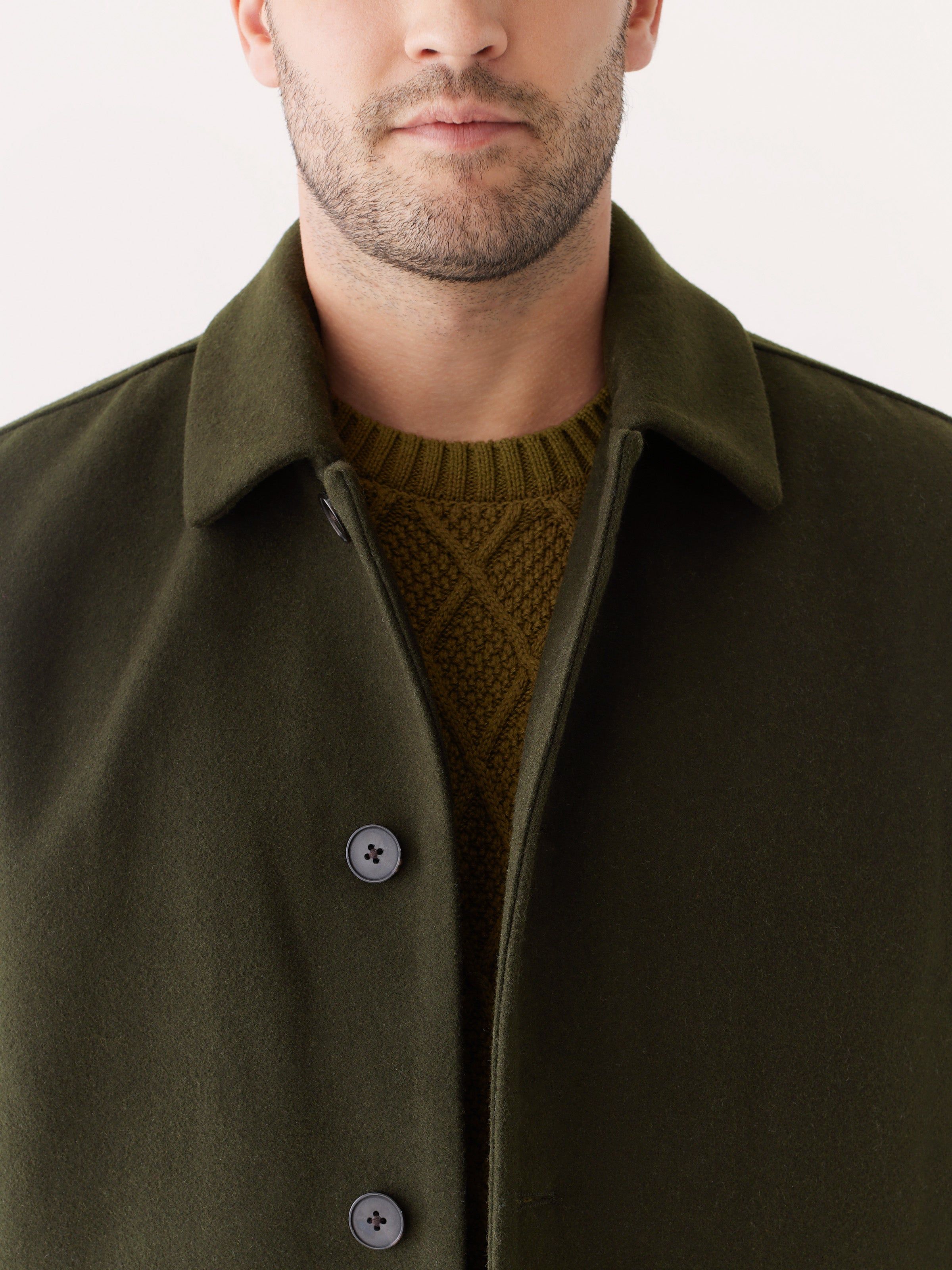 The Smith Mac Topcoat in Rosin sold by Frank & Oak product image thumbnail 4