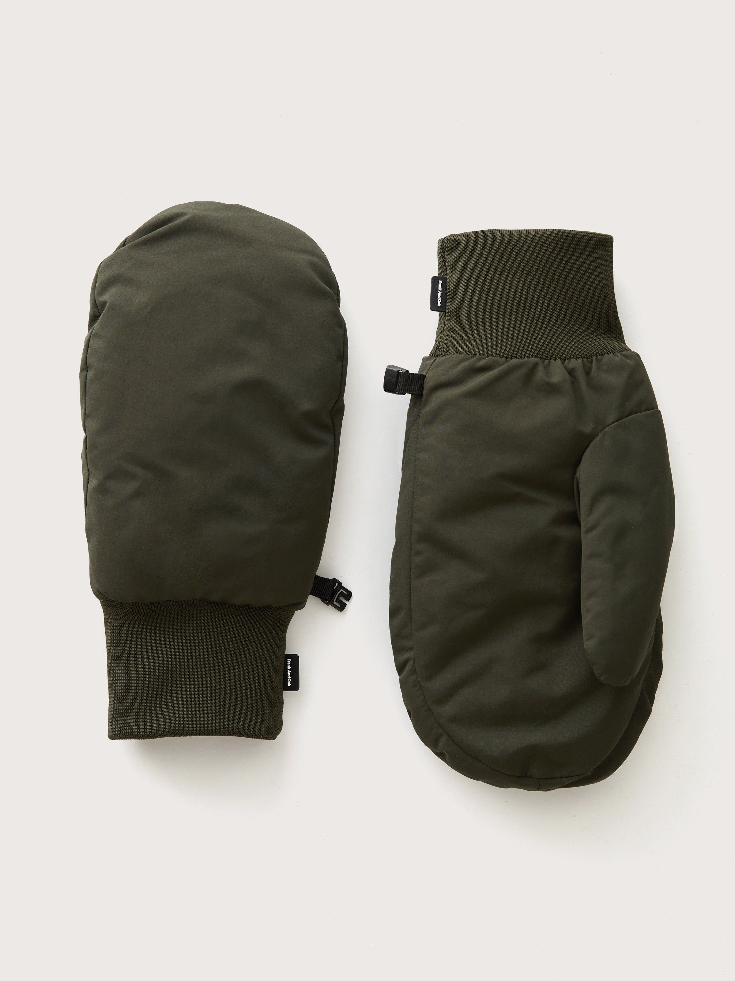 The Puffer Mittens in Rosin sold by Frank & Oak product image thumbnail 3