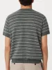 The Short Sleeve Linen Sweater in Green sold by Frank & Oak