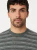 The Short Sleeve Linen Sweater in Green sold by Frank & Oak
