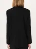The Relaxed Single Breasted Blazer in Black sold by Frank & Oak