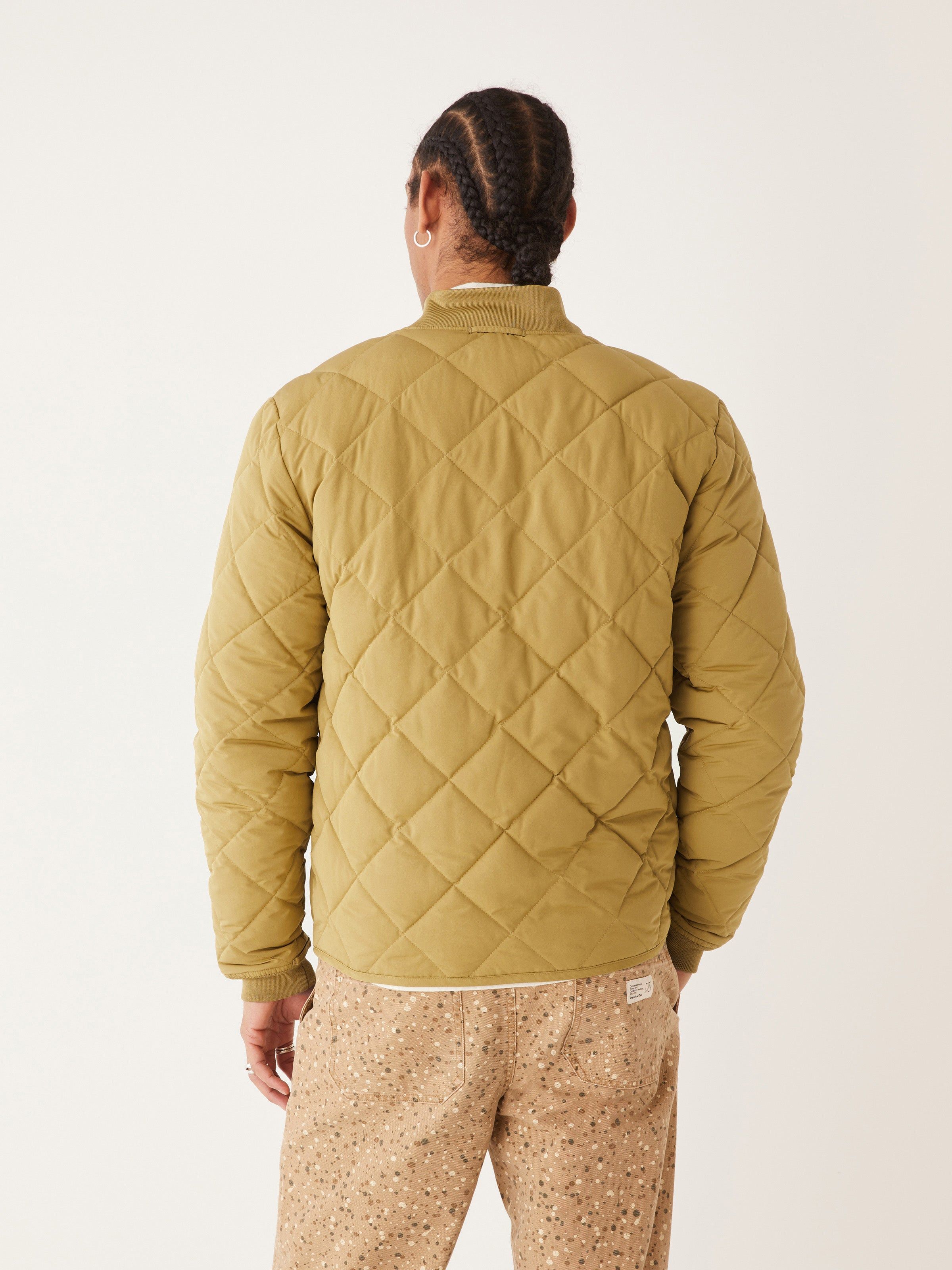 The Skyline Reversible Bomber in Bronze sold by Frank & Oak product image thumbnail 5
