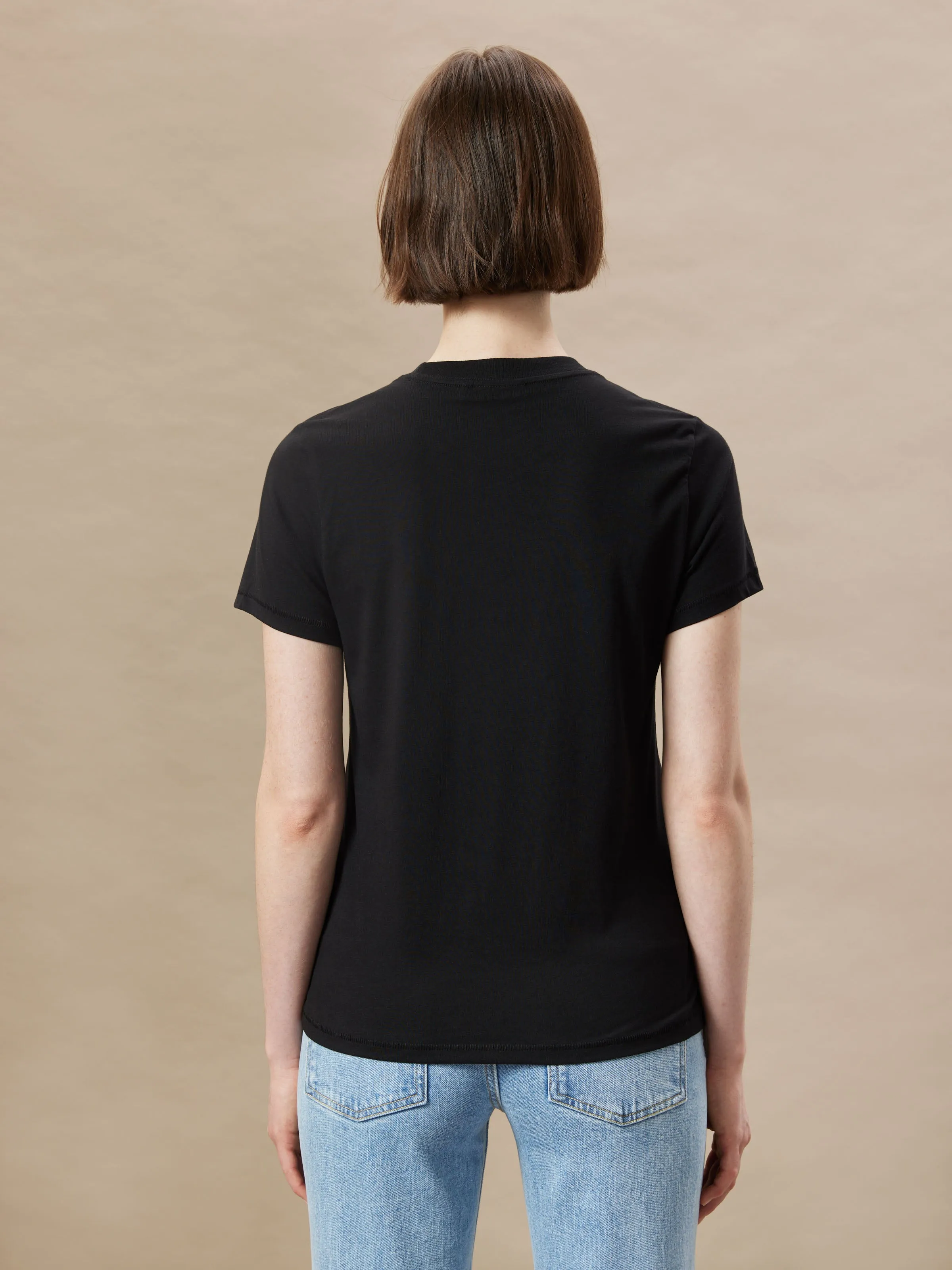 The Essential T-Shirt in Black sold by Frank & Oak product image thumbnail 4