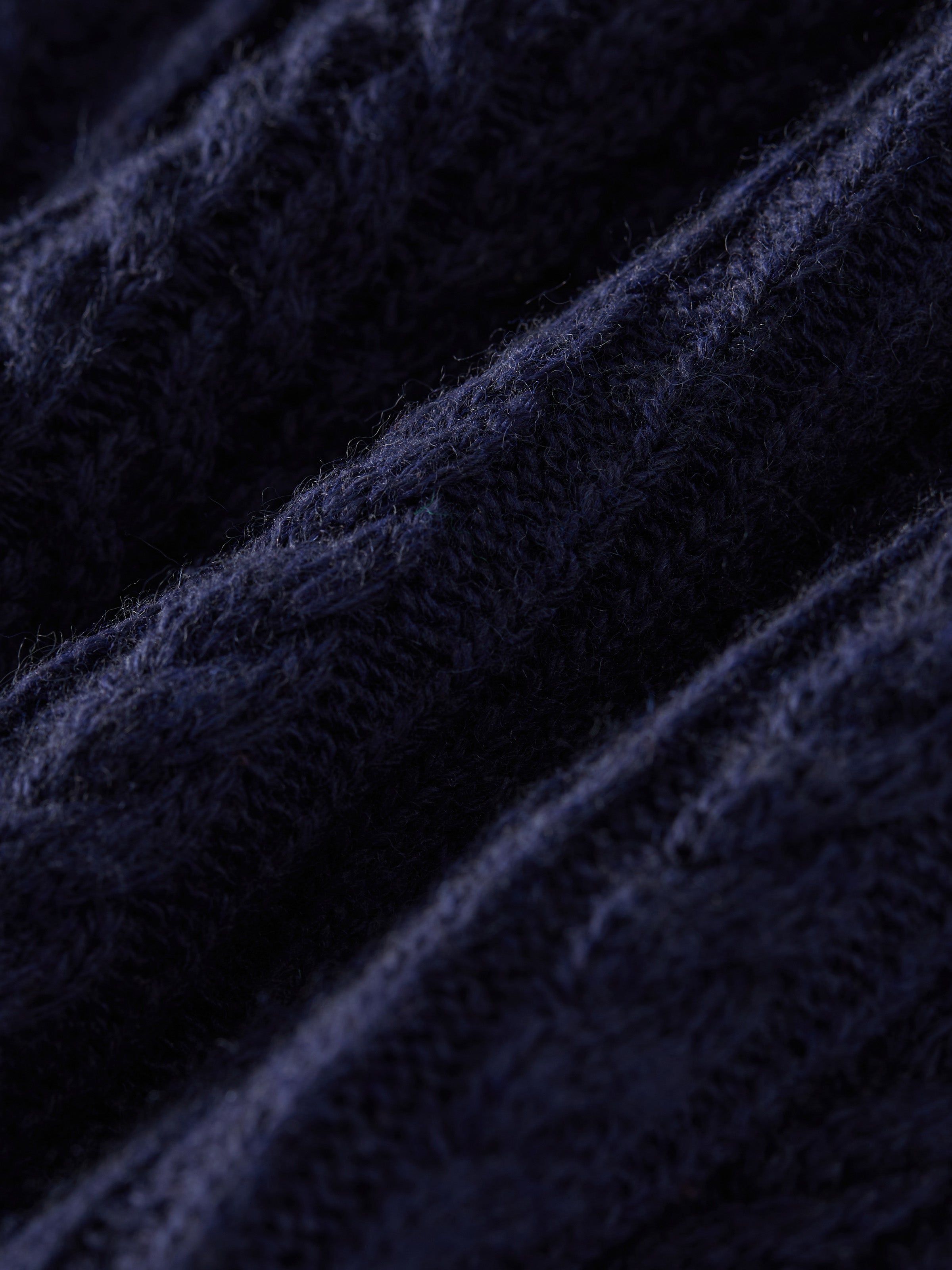 The Cable Knit Sweater in Blue sold by Frank & Oak product image thumbnail 7