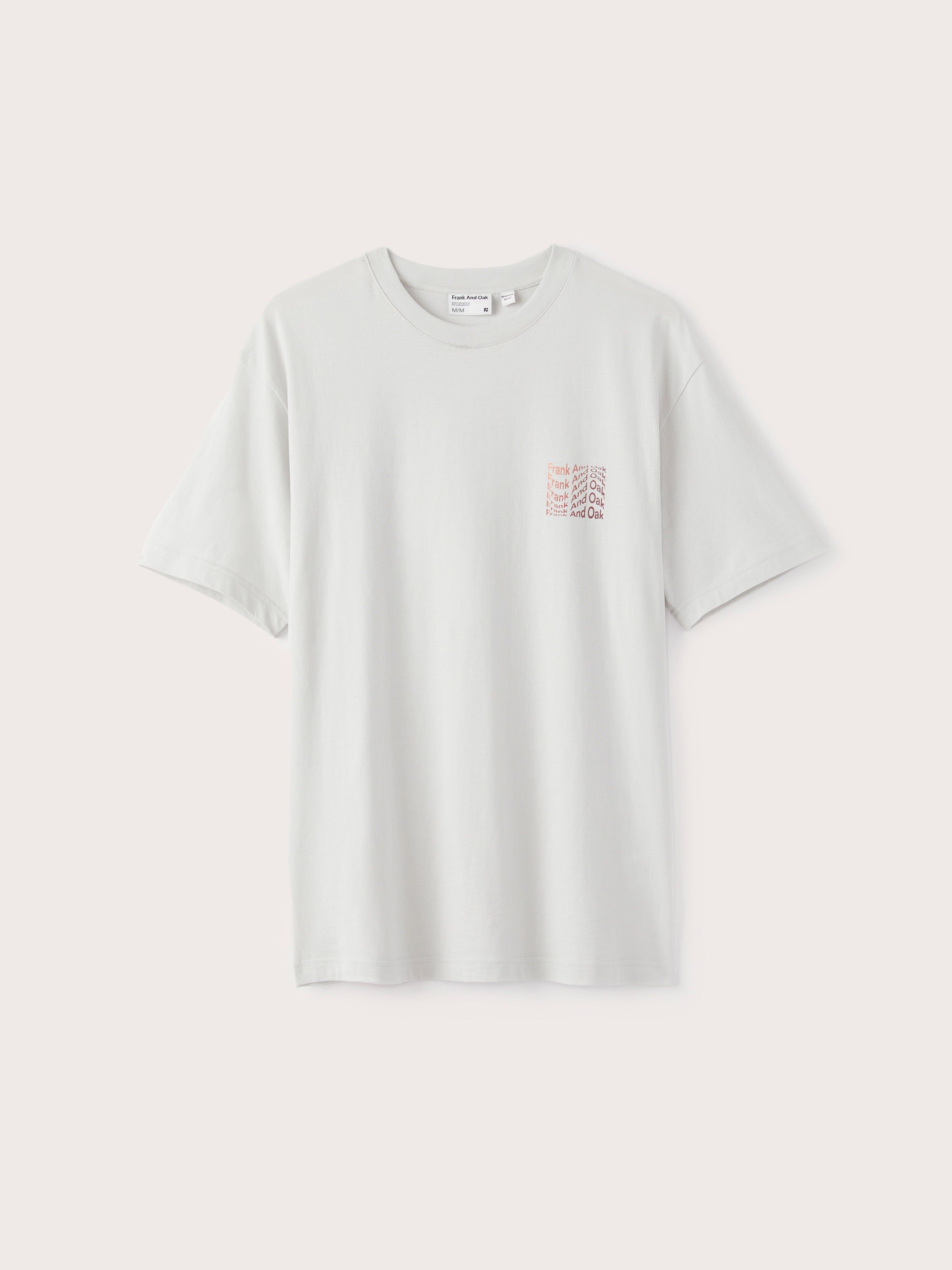 The Groovy Relaxed T-Shirt in Glacier Grey sold by Frank & Oak product image thumbnail 5