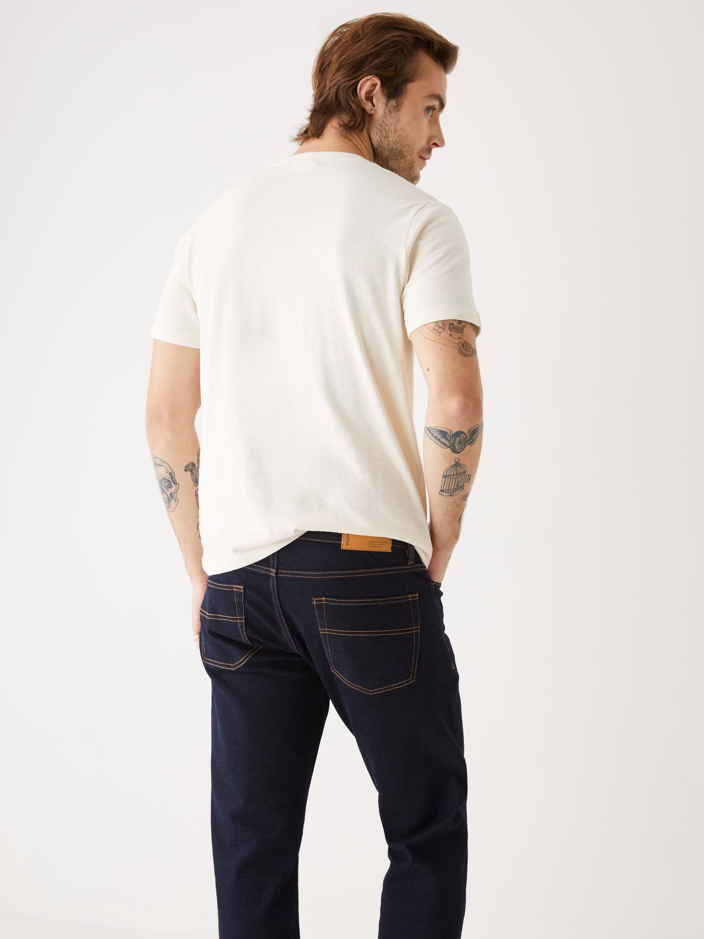 The Selvedge Slim Fit Jean in Navy sold by Frank & Oak product image thumbnail 4