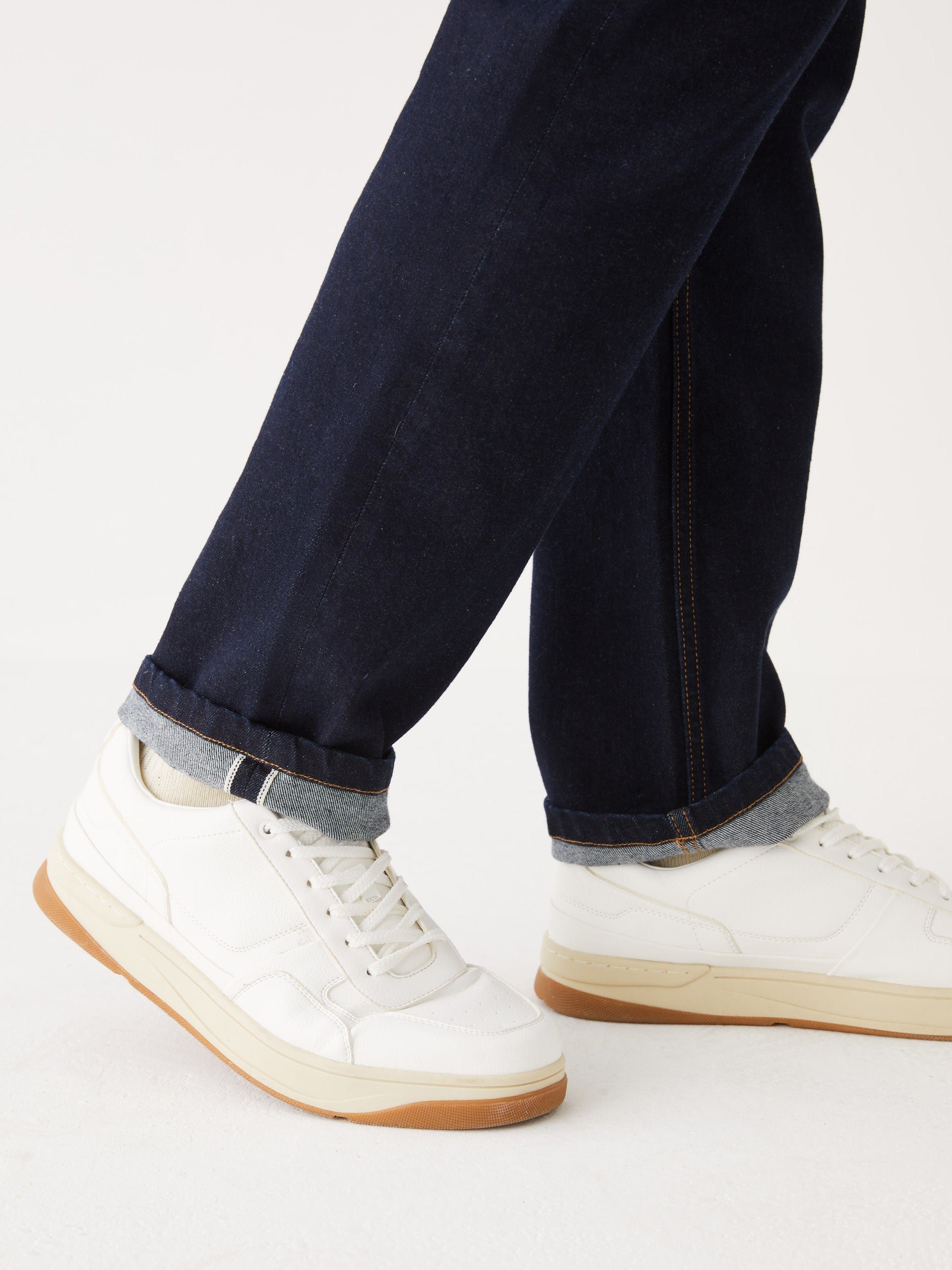 The Selvedge Slim Fit Jean in Navy sold by Frank & Oak product image thumbnail 5
