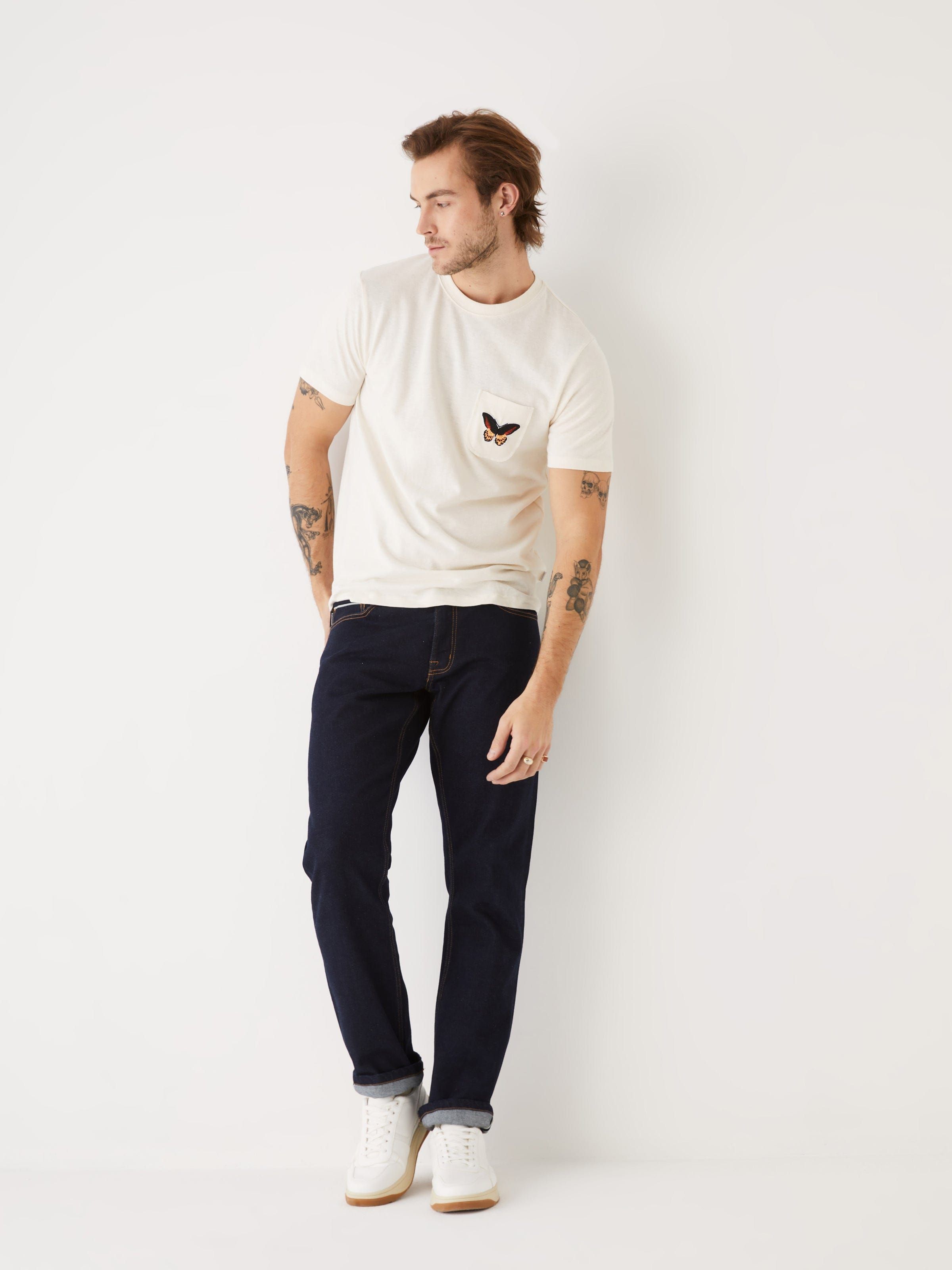 The Selvedge Slim Fit Jean in Navy sold by Frank & Oak product image thumbnail 6