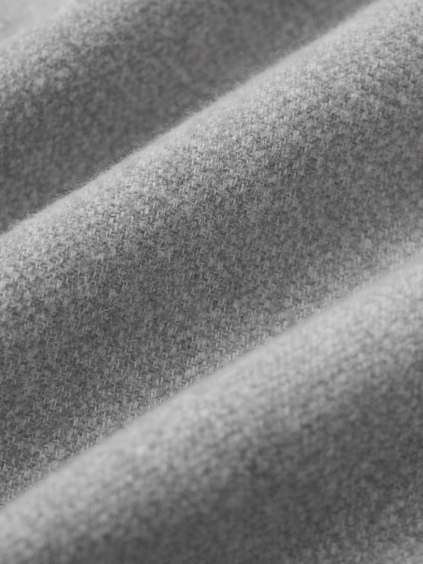 The Heathered Flannel Shirt in Grey sold by Frank & Oak product image thumbnail 5