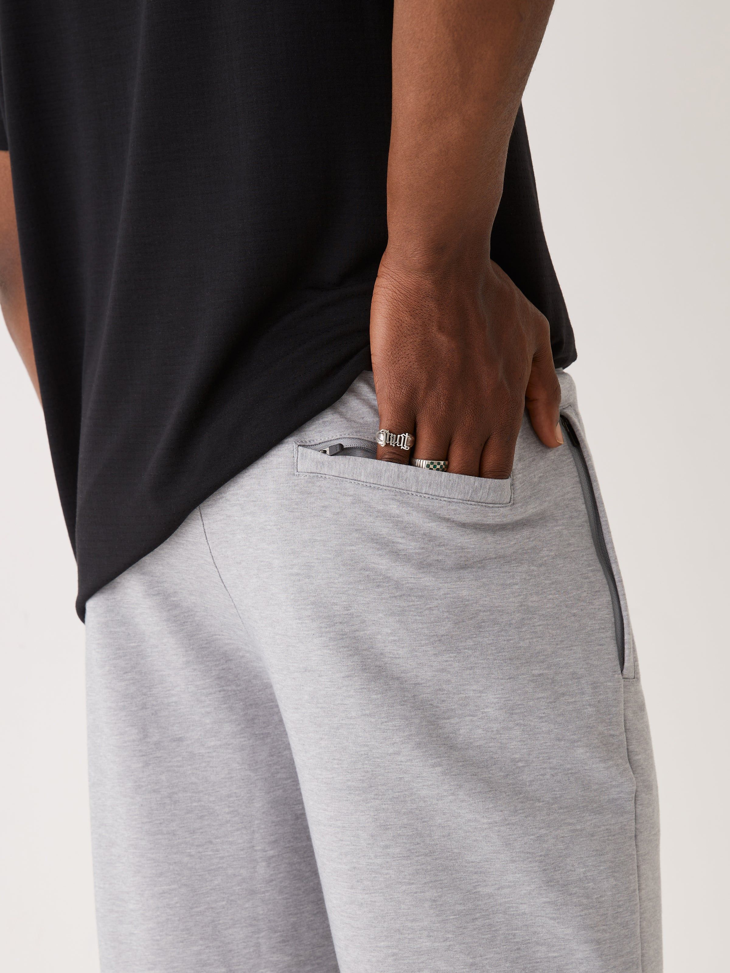 The Hybrid Sweatshort in Vintage Grey sold by Frank & Oak product image thumbnail 5