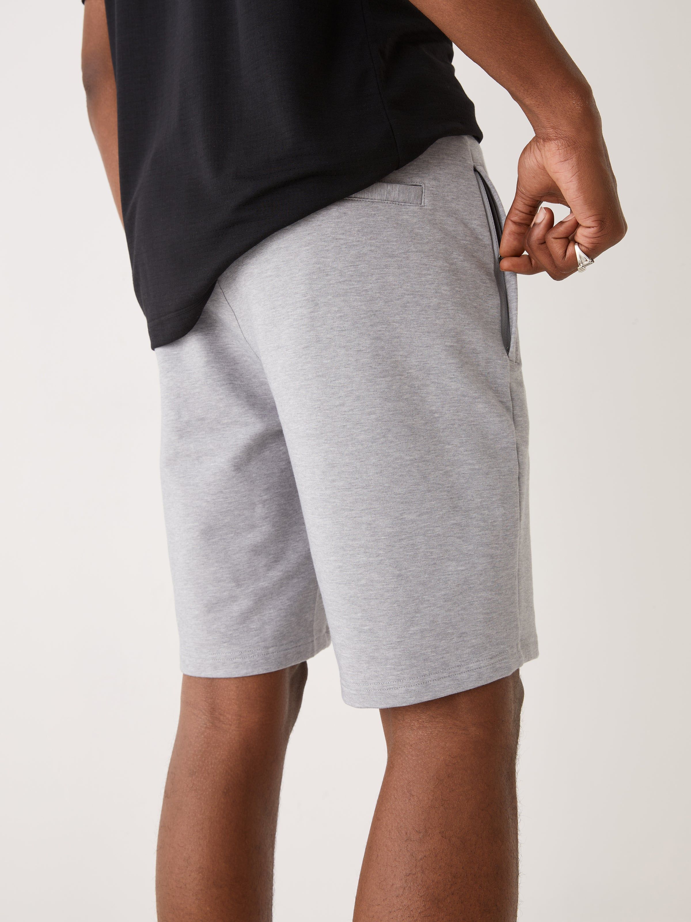 The Hybrid Sweatshort in Vintage Grey sold by Frank & Oak product image thumbnail 2