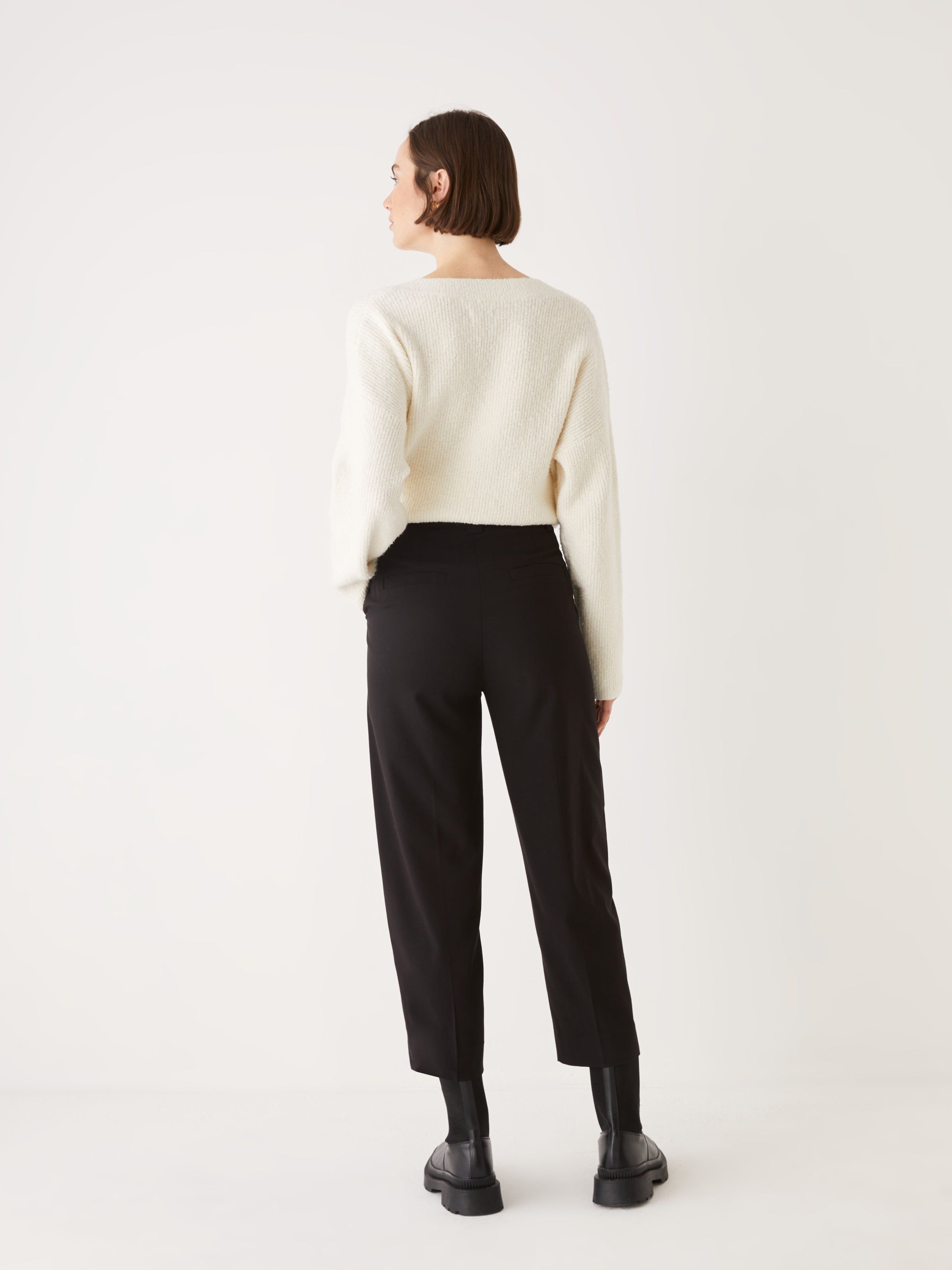 The Alice Straight Fit Pant in Black sold by Frank & Oak product image thumbnail 4