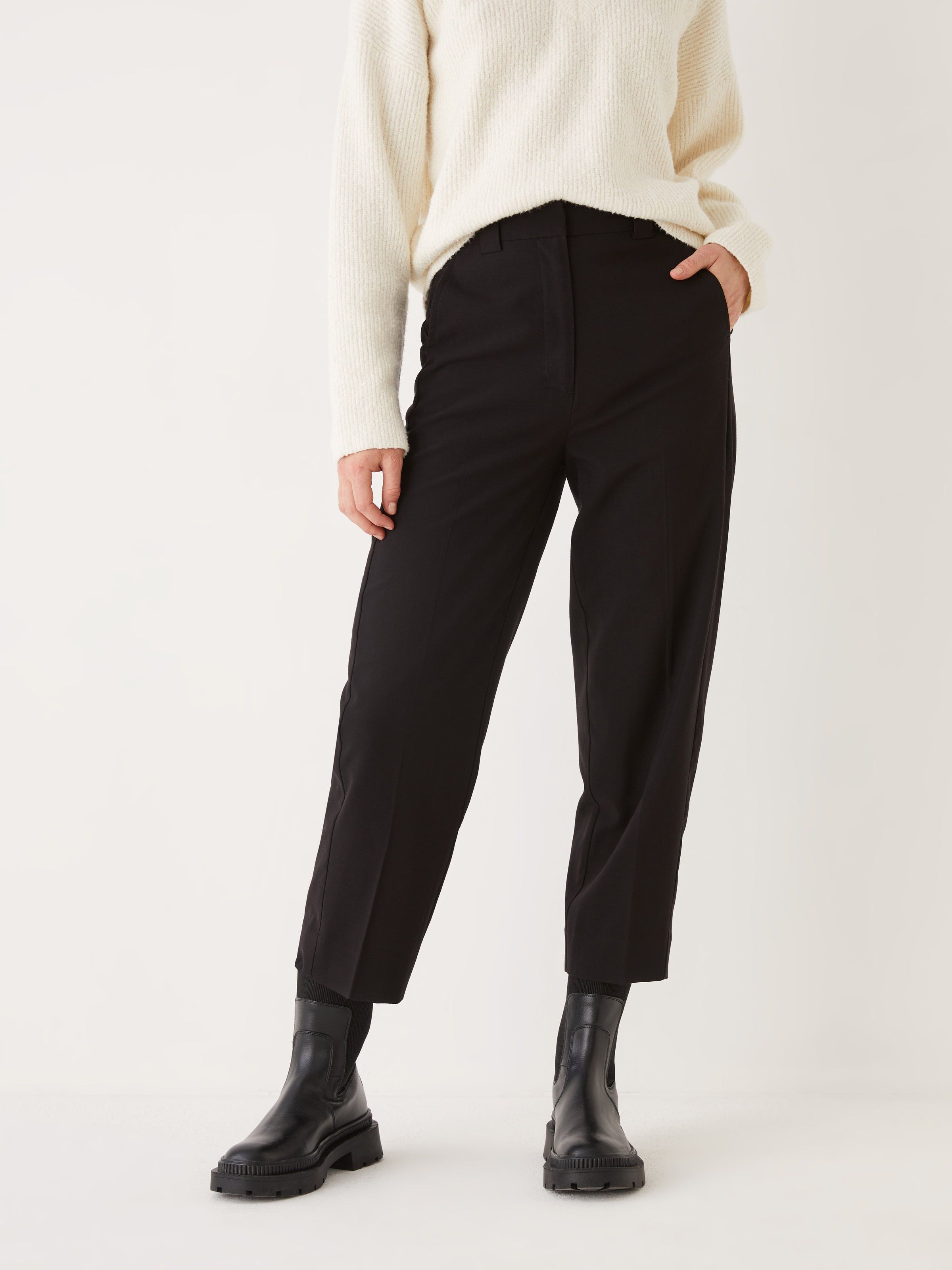 The Alice Straight Fit Pant in Black sold by Frank & Oak product image thumbnail 2