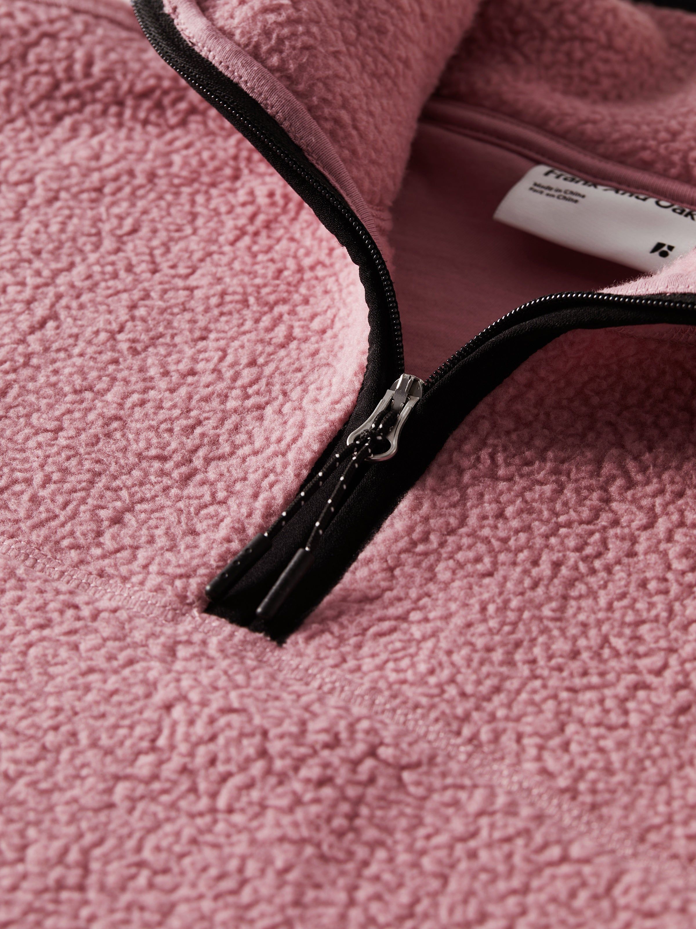 The Polar Fleece Pullover in Pink sold by Frank & Oak product image thumbnail 7
